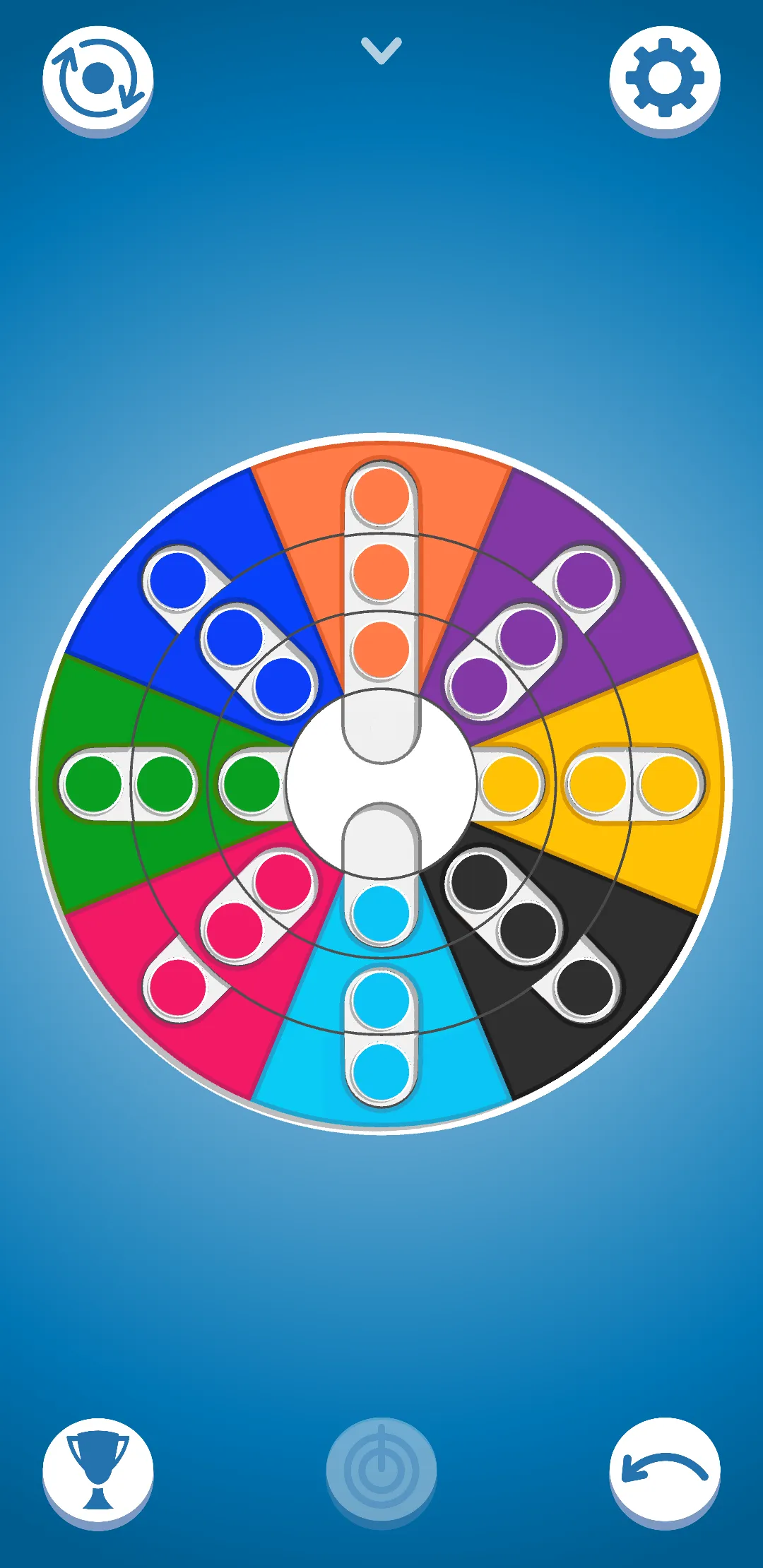 TROUBLE - Color Spinner Puzzle | Indus Appstore | Screenshot