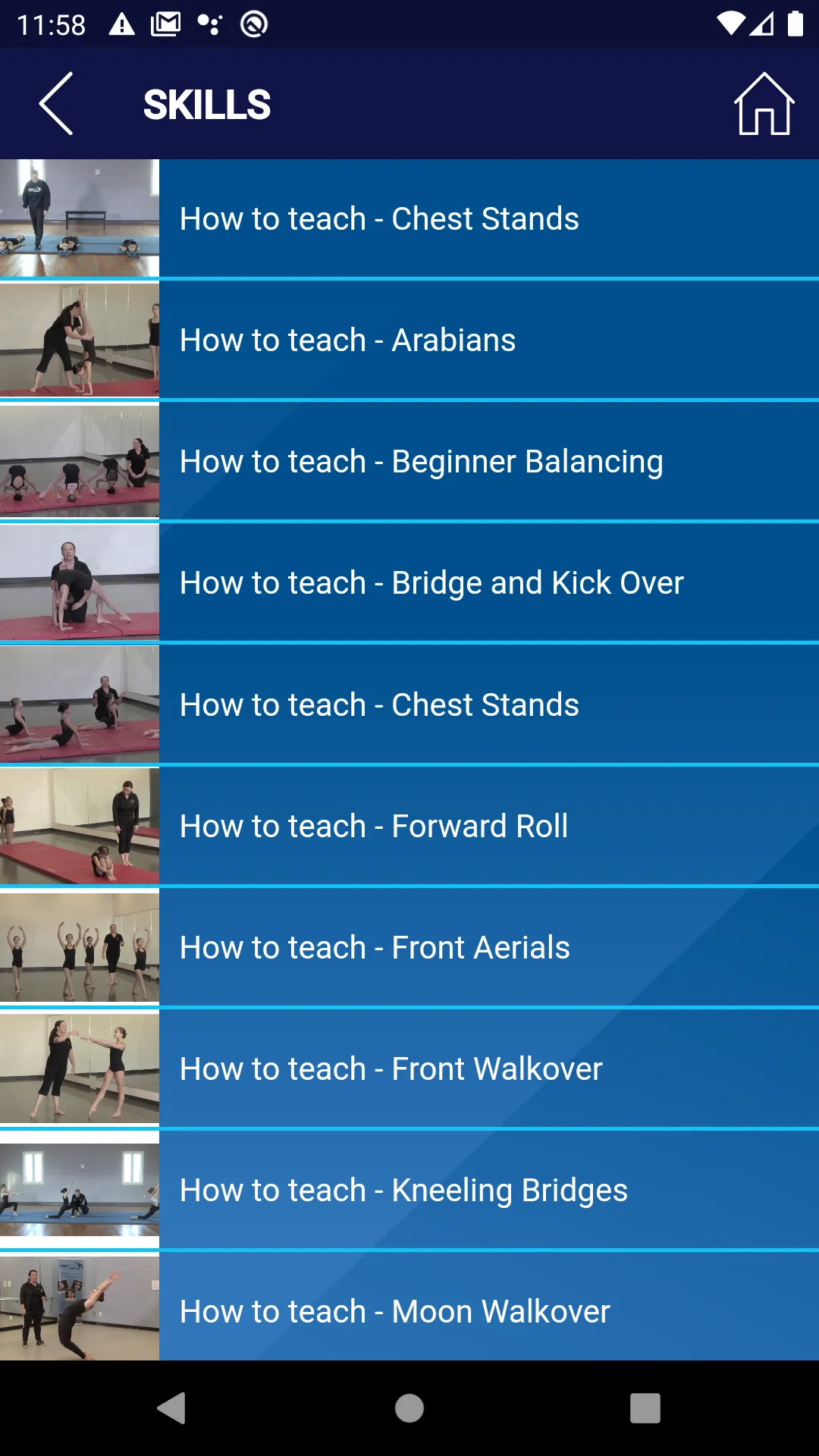 AcroDance Resource Center | Indus Appstore | Screenshot