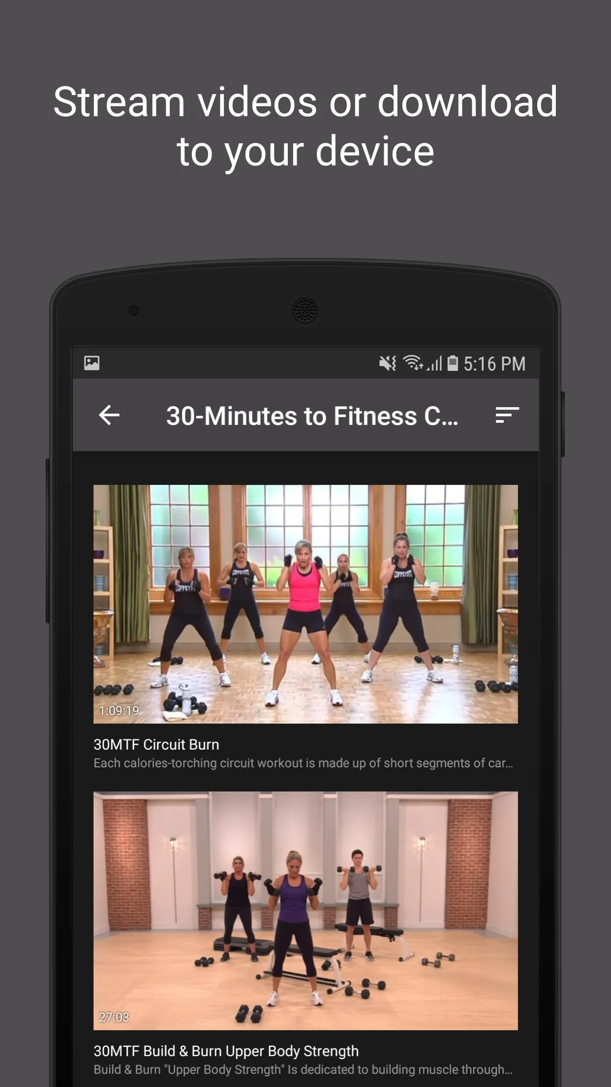 30-Minutes to Fitness | Indus Appstore | Screenshot