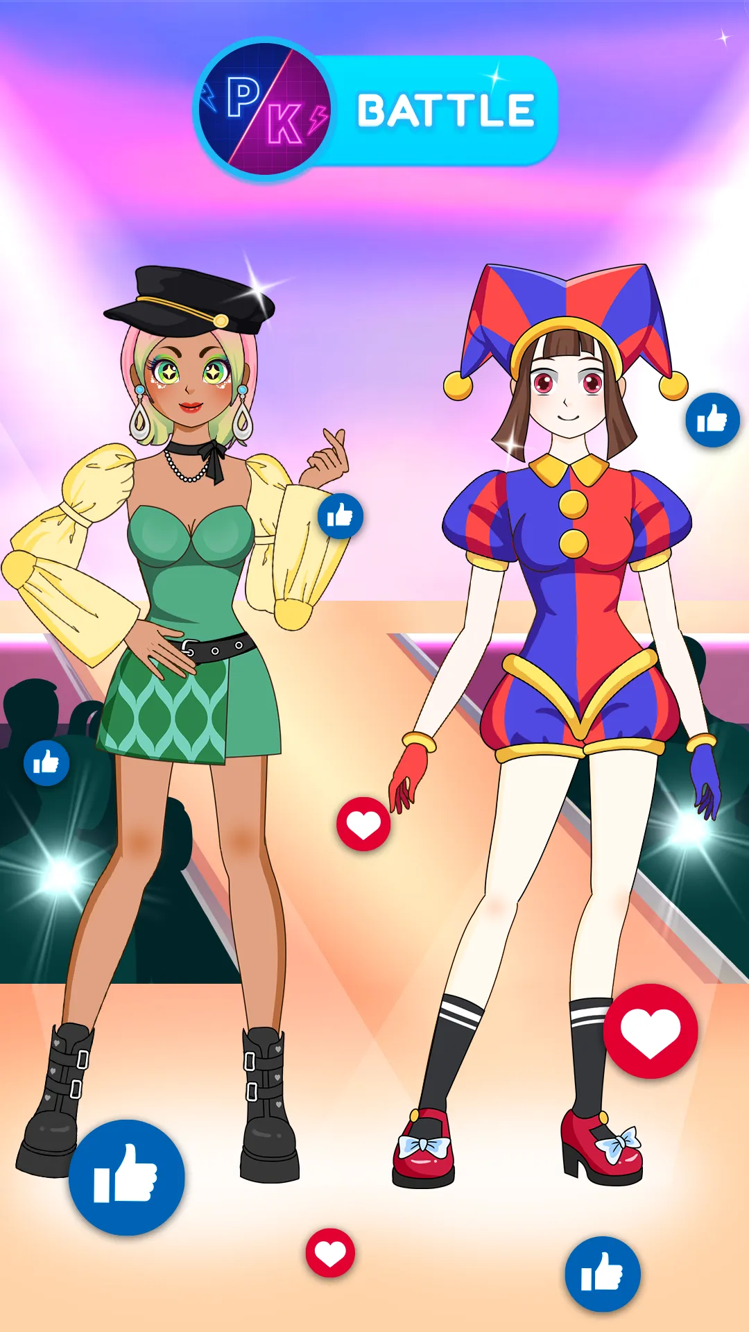 Left or Right: Star Girl Style | Indus Appstore | Screenshot