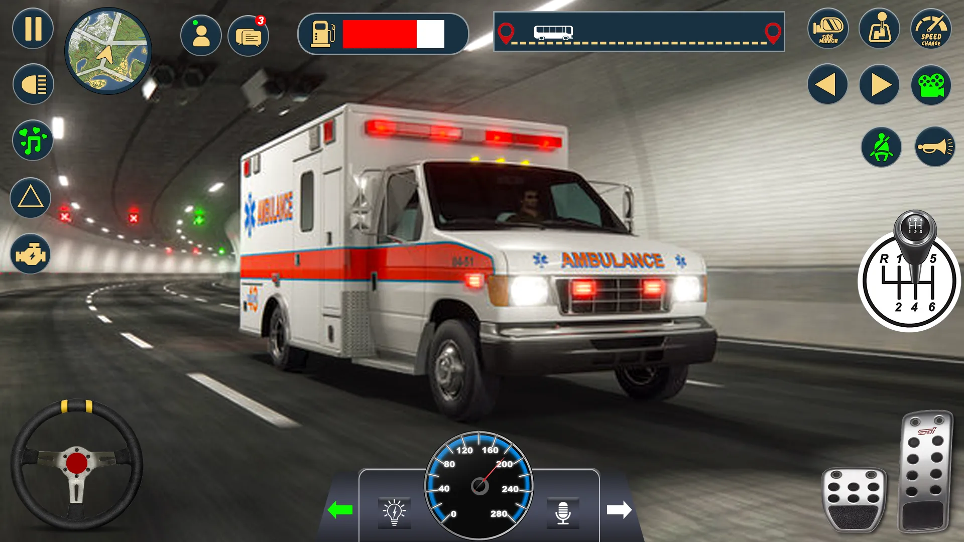 Ambulance Game: City Rescue 3D | Indus Appstore | Screenshot