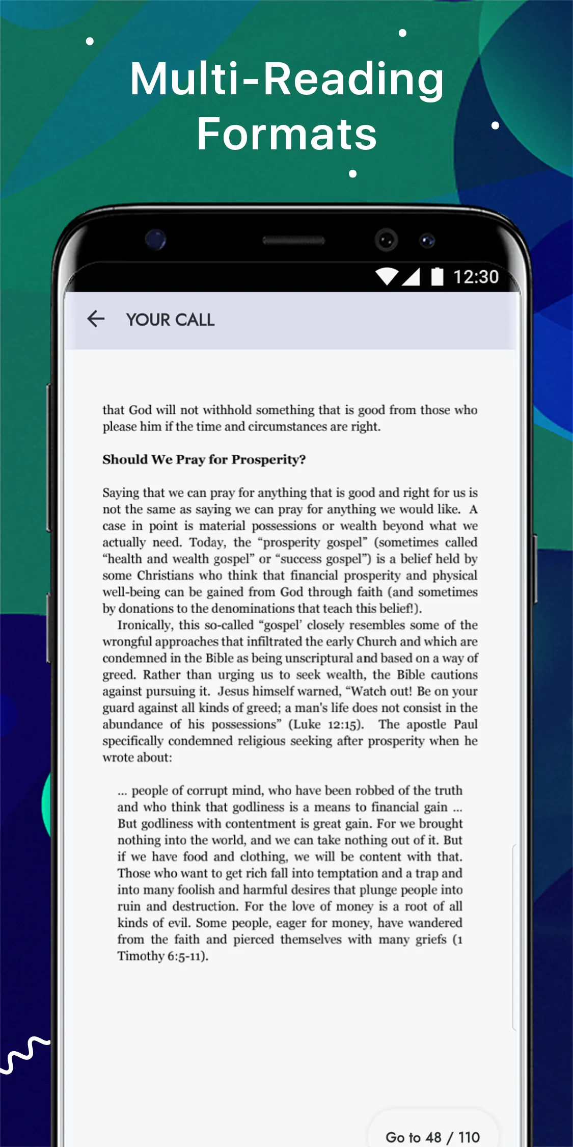 Free Christian eBook Reader | Indus Appstore | Screenshot