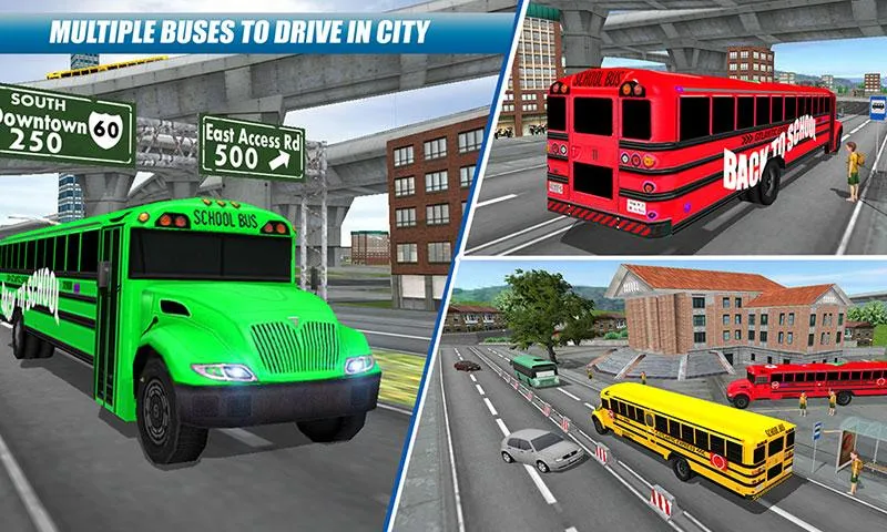 School Bus Driving Game | Indus Appstore | Screenshot