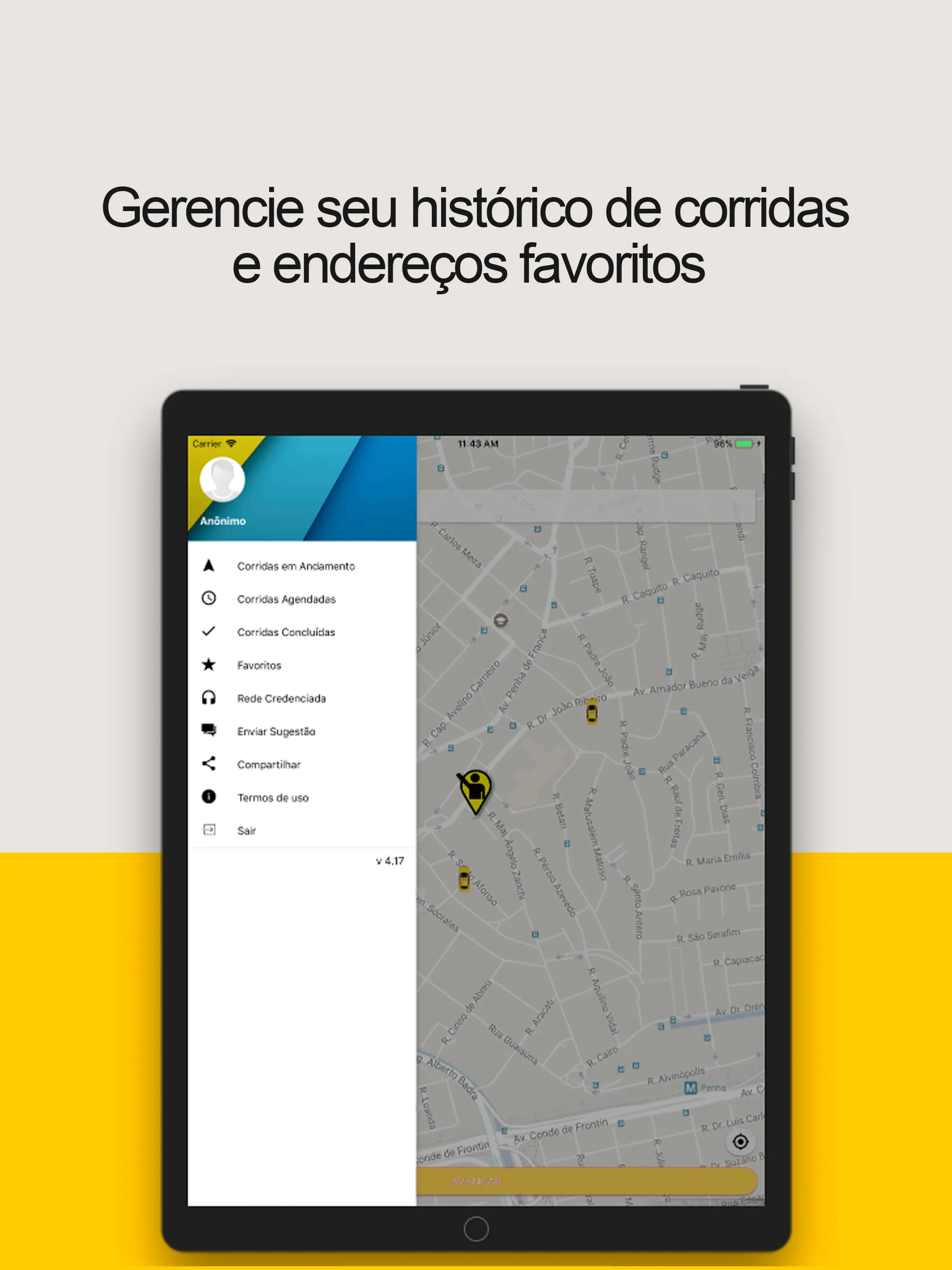 Tele Táxi Cidade TaxiDigital | Indus Appstore | Screenshot