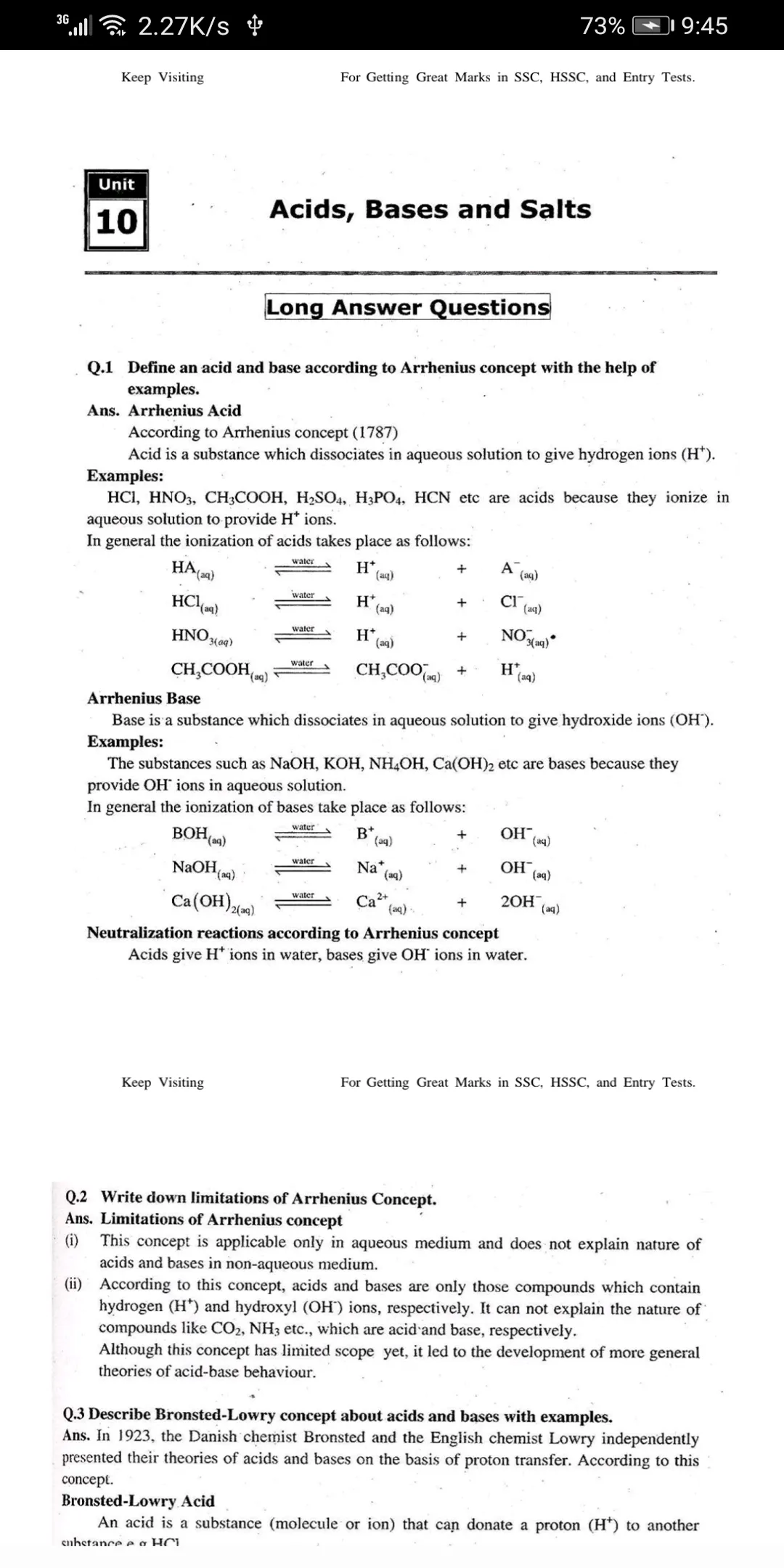 10th class chemistry notes | Indus Appstore | Screenshot