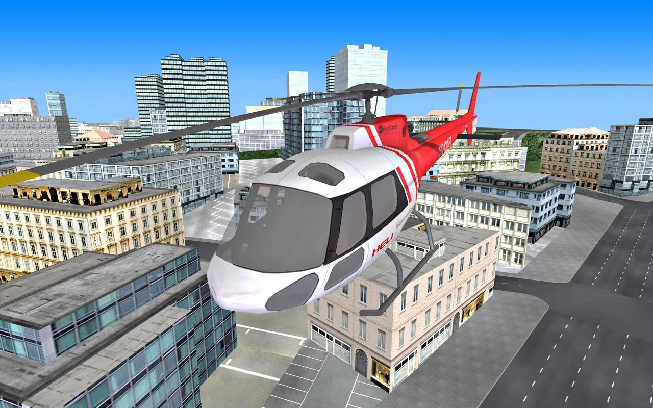 City Helicopter Fly Simulation | Indus Appstore | Screenshot