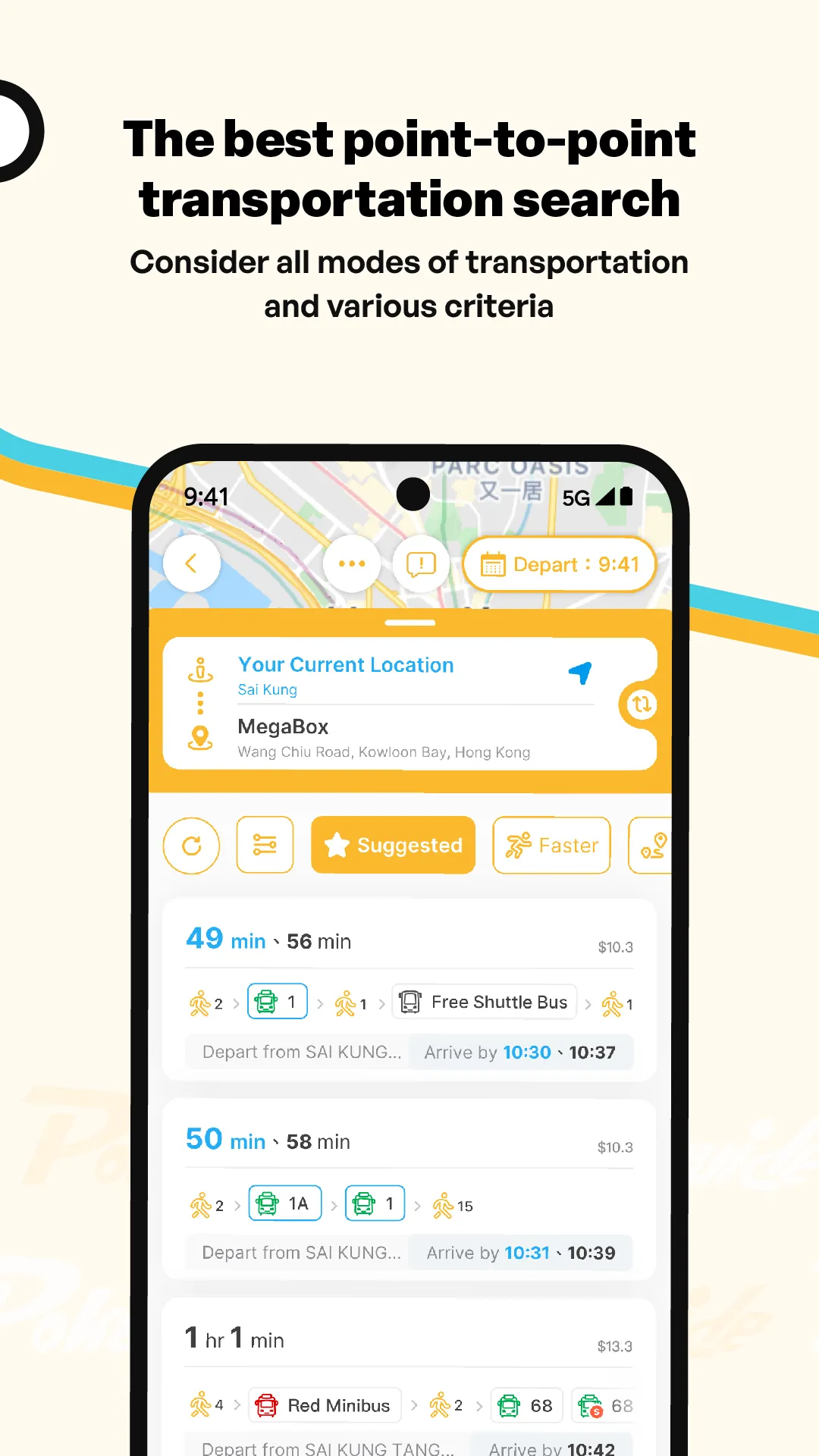 Pokeguide Transportation App | Indus Appstore | Screenshot