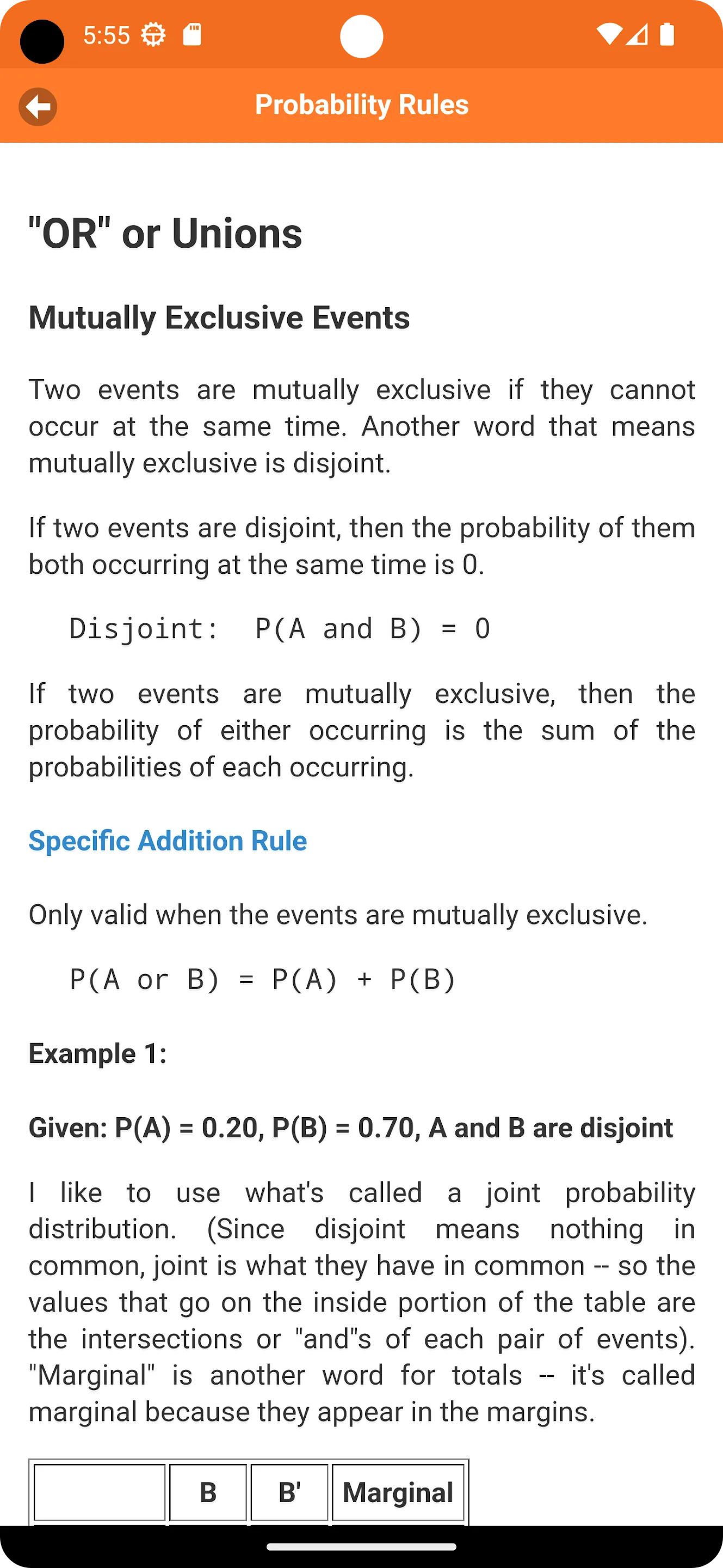 Probability and Statistics | Indus Appstore | Screenshot