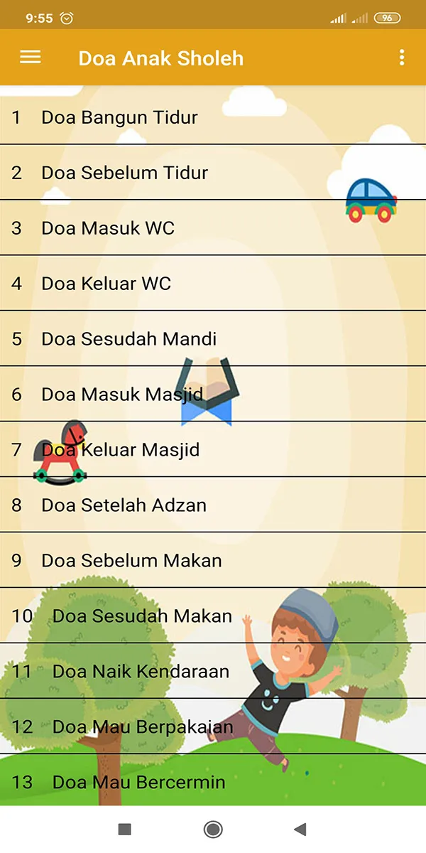 Doa Anak Muslim Sehari-hari | Indus Appstore | Screenshot