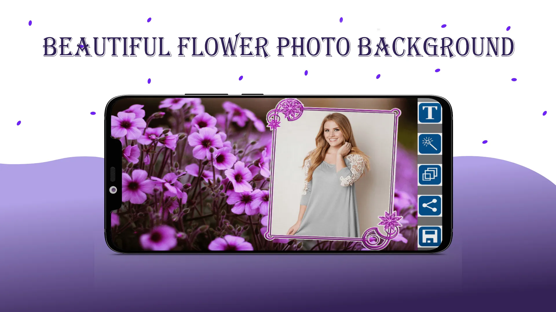 Flower Photo Frames & Effects | Indus Appstore | Screenshot