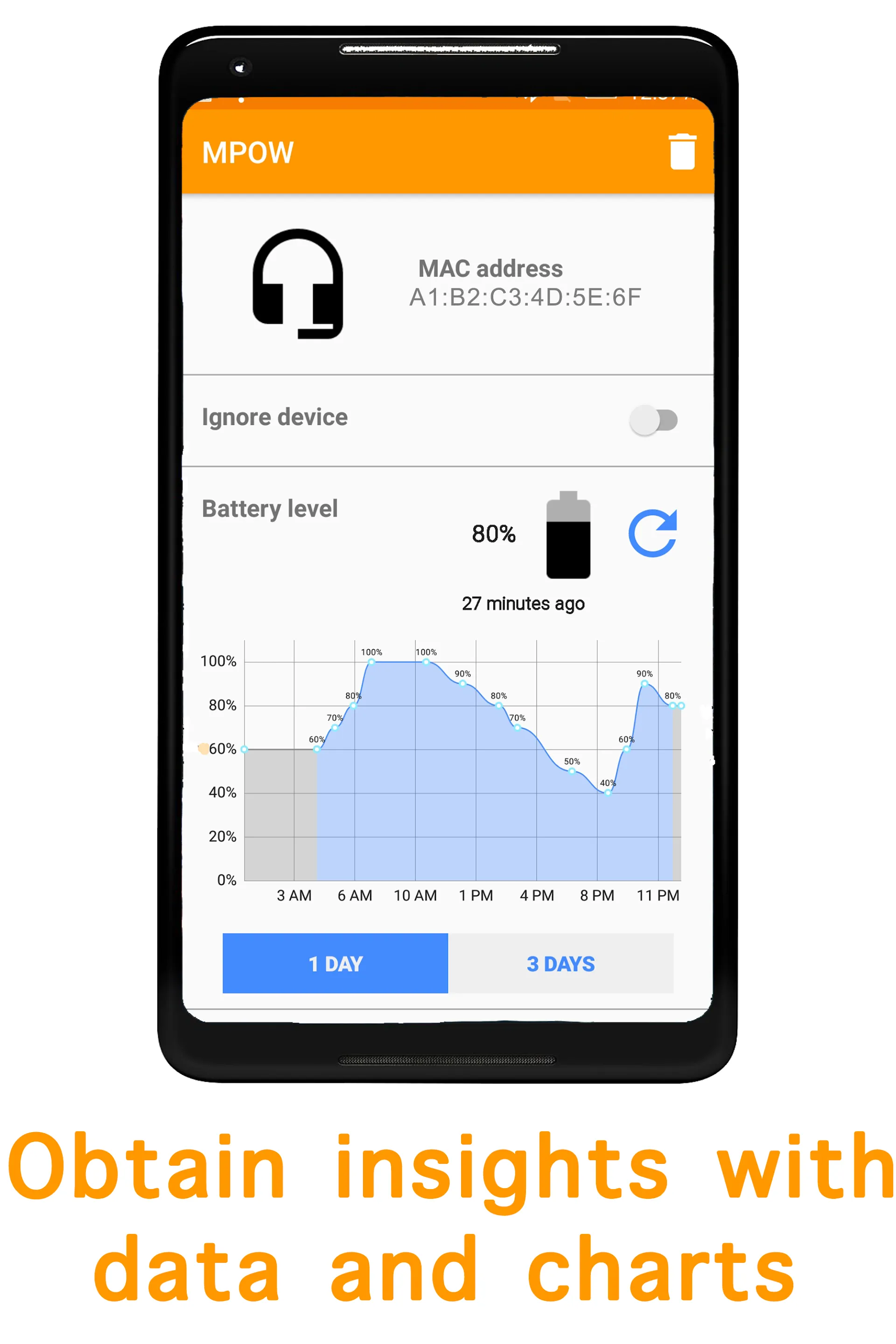 BlueBatt - Bluetooth Battery R | Indus Appstore | Screenshot