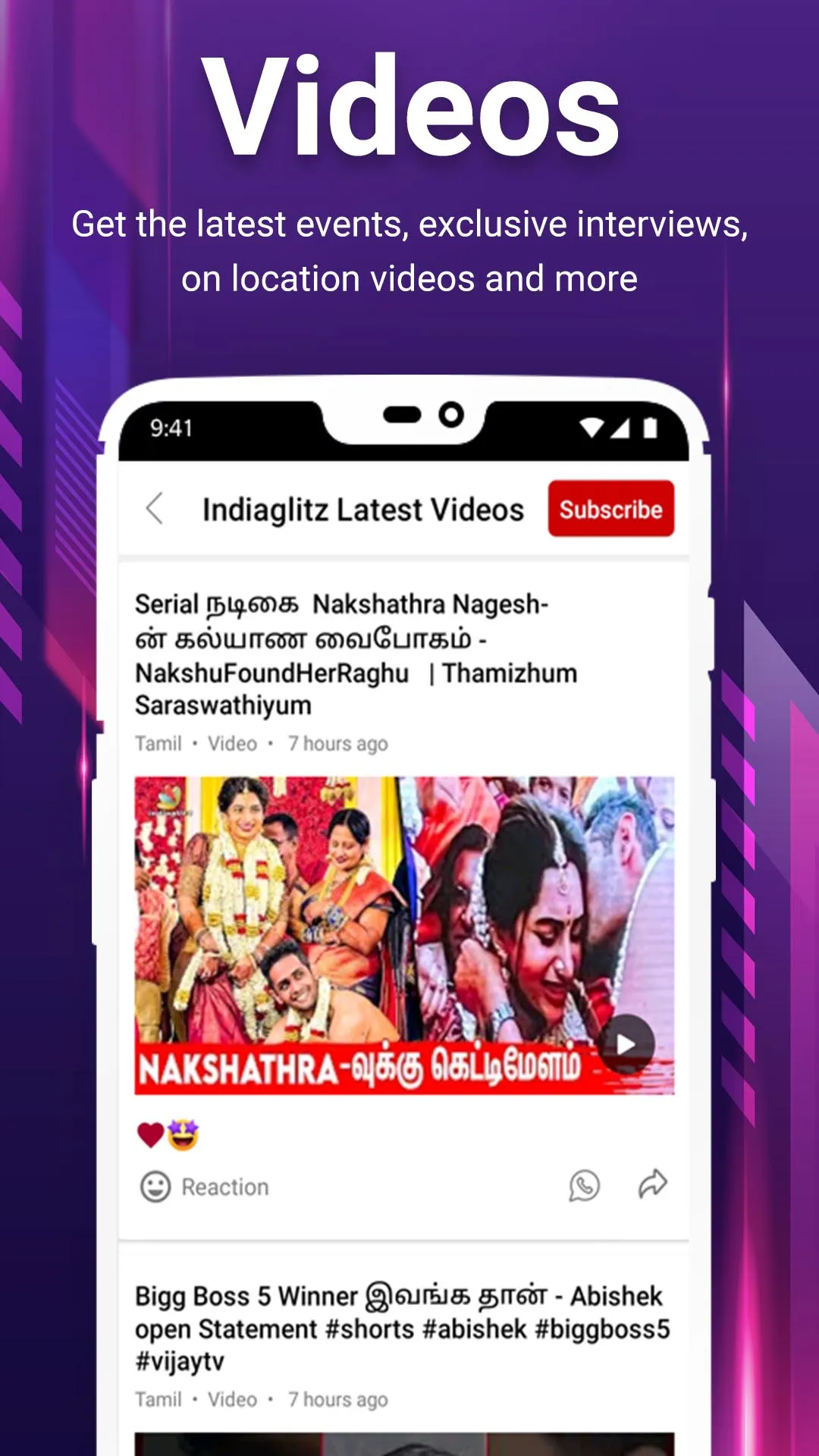 Hindi Tamil Telugu movie news | Indus Appstore | Screenshot