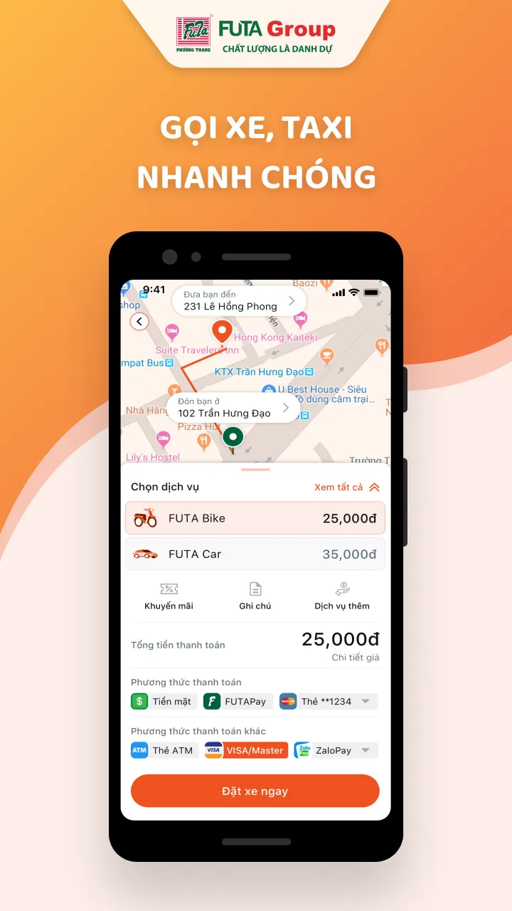 FUTA - Bus Lines Tickets, Taxi | Indus Appstore | Screenshot