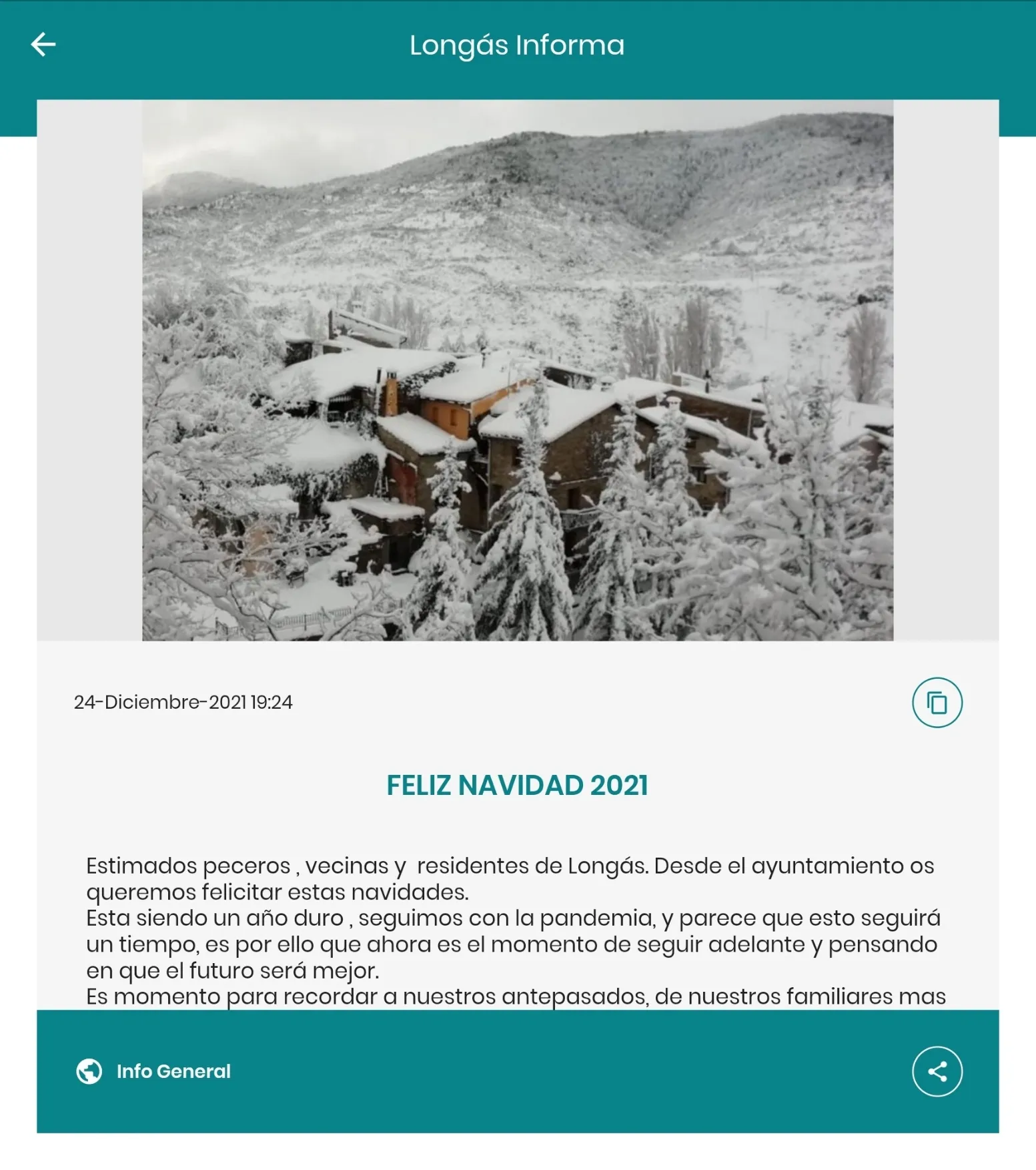 Longás Informa | Indus Appstore | Screenshot