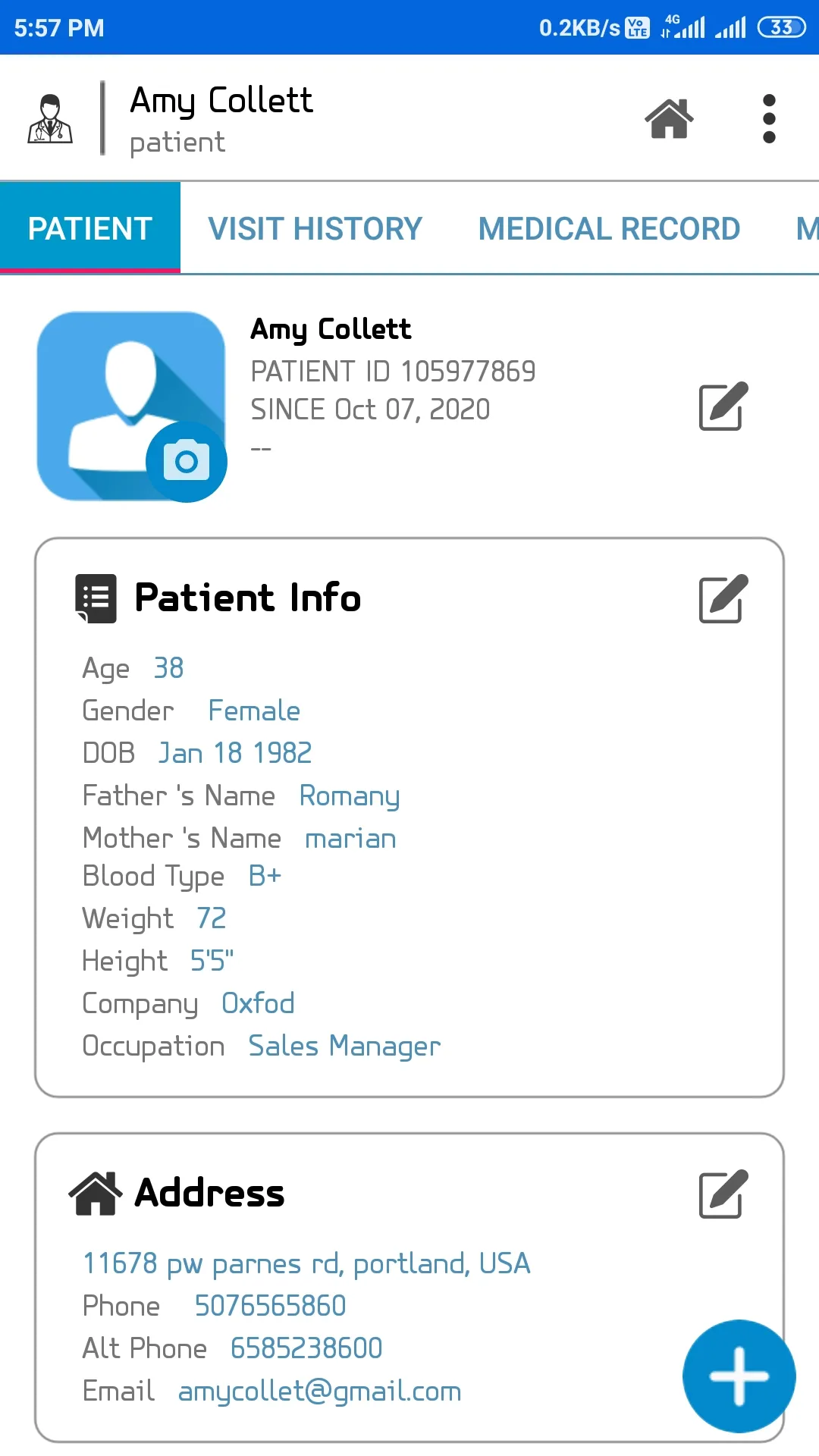 Patient Records & Appointments | Indus Appstore | Screenshot