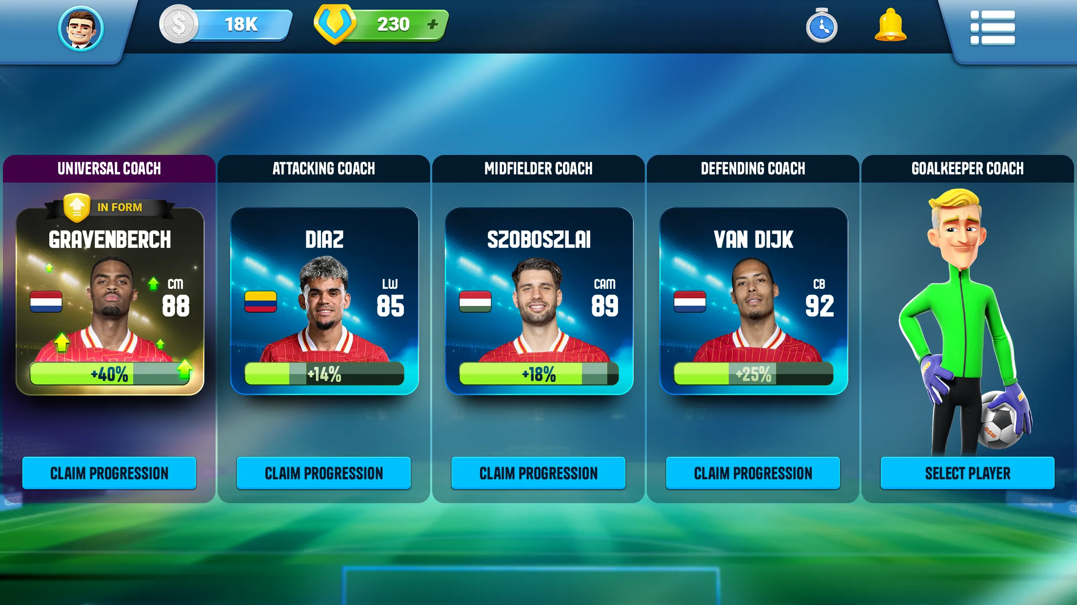 OSM 24/25 Soccer Manager Game | Indus Appstore | Screenshot