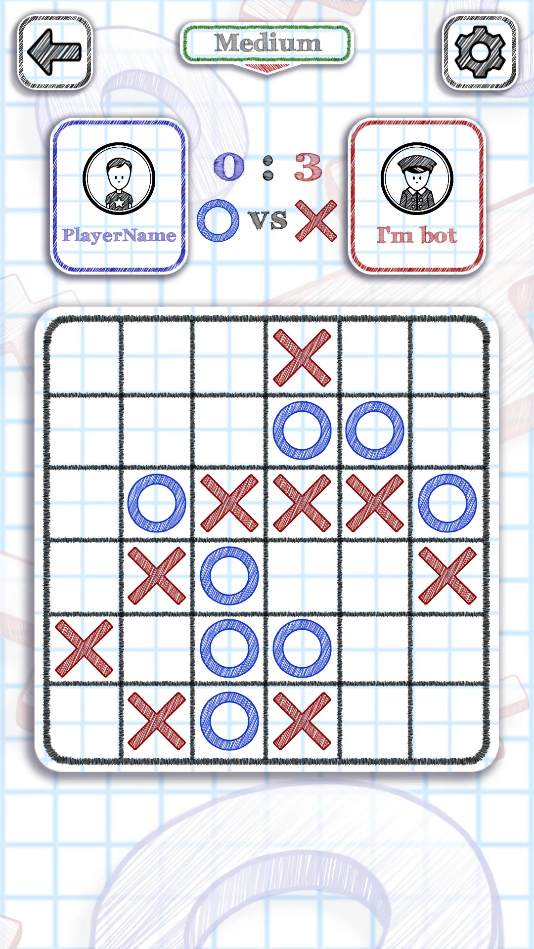 Tic Tac Toe 2 | Indus Appstore | Screenshot