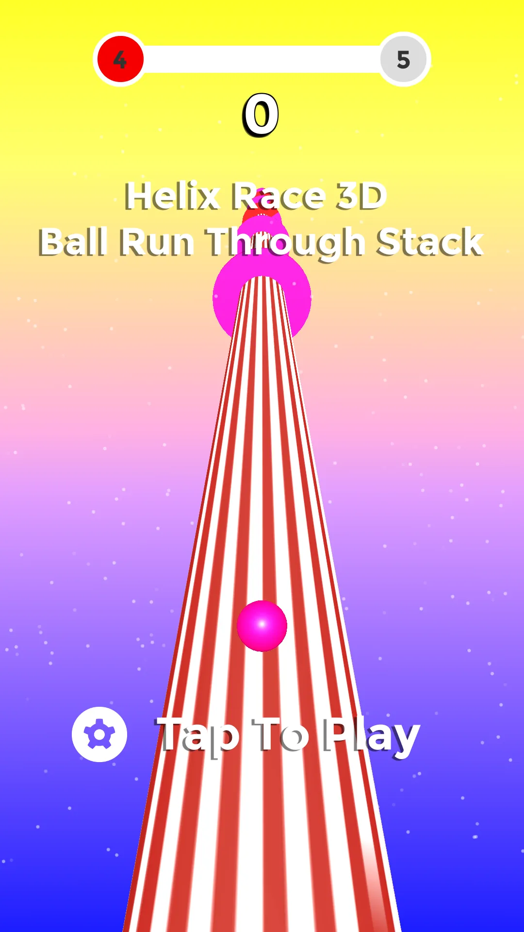 Helix Race 3D : Color Ball Run | Indus Appstore | Screenshot