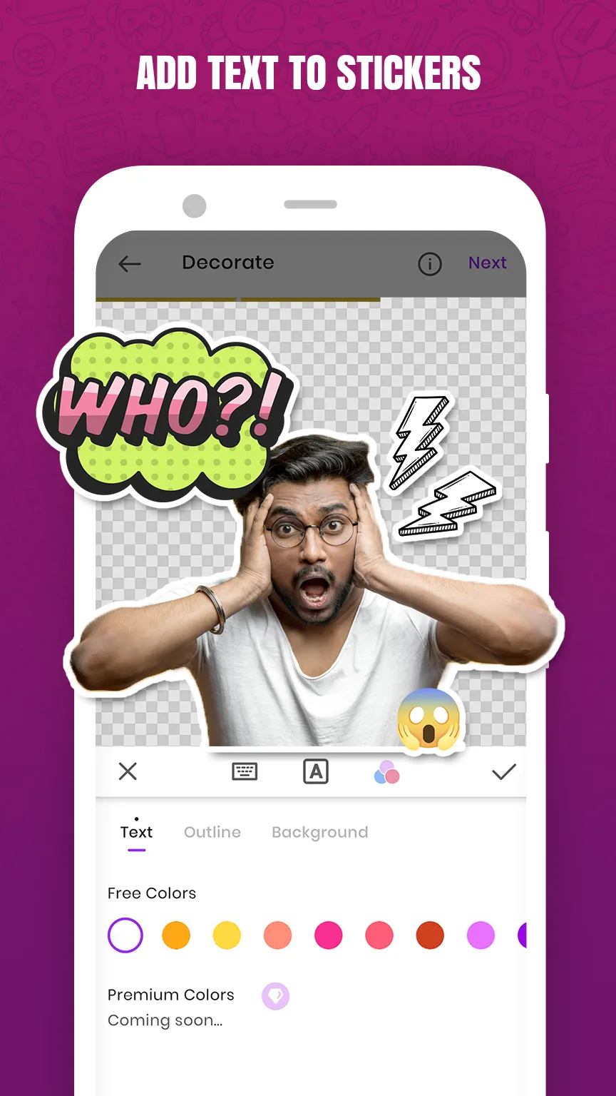 Emopix Sticker Maker for chats | Indus Appstore | Screenshot