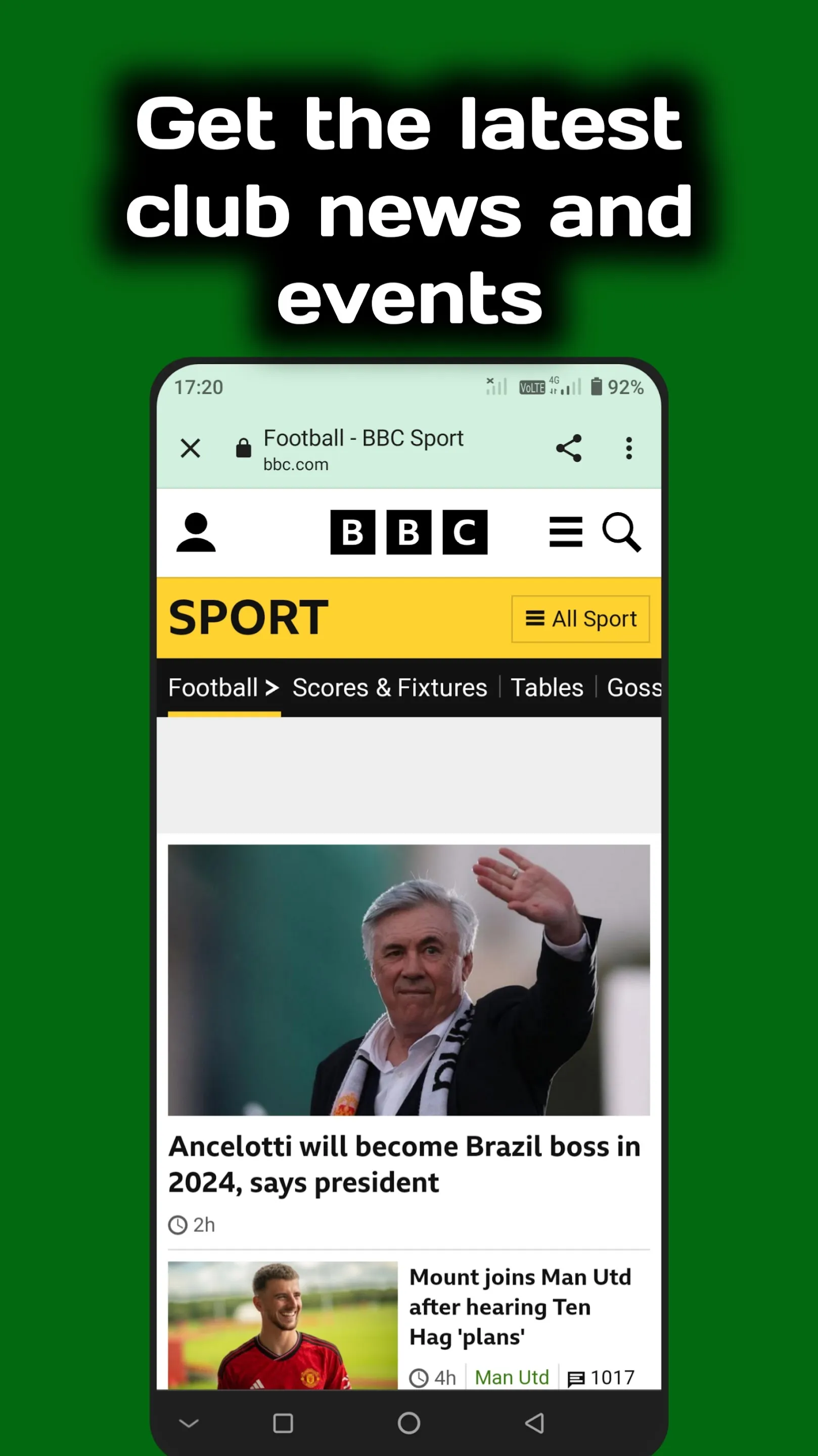 Sports App - Football updates | Indus Appstore | Screenshot