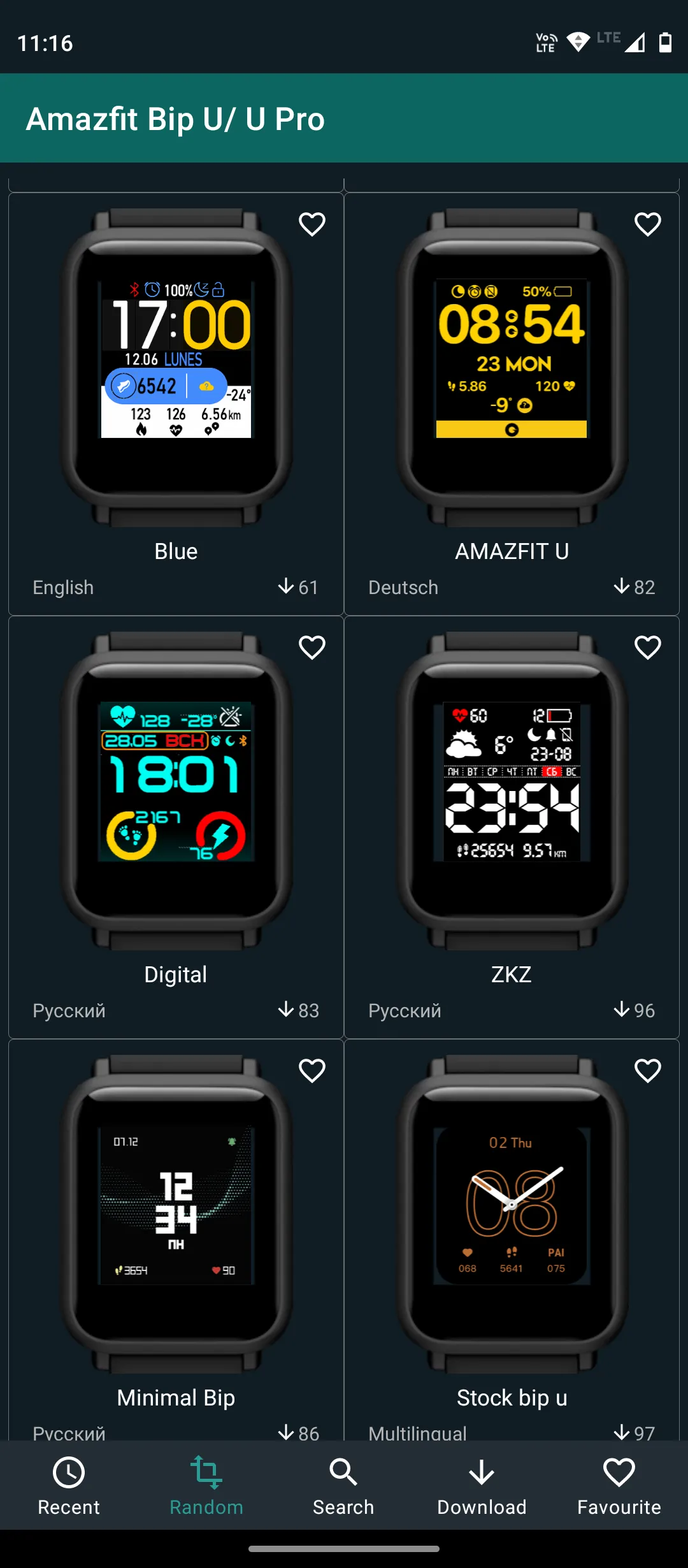 Watchfaces Amazfit Bip 3/5 & U | Indus Appstore | Screenshot