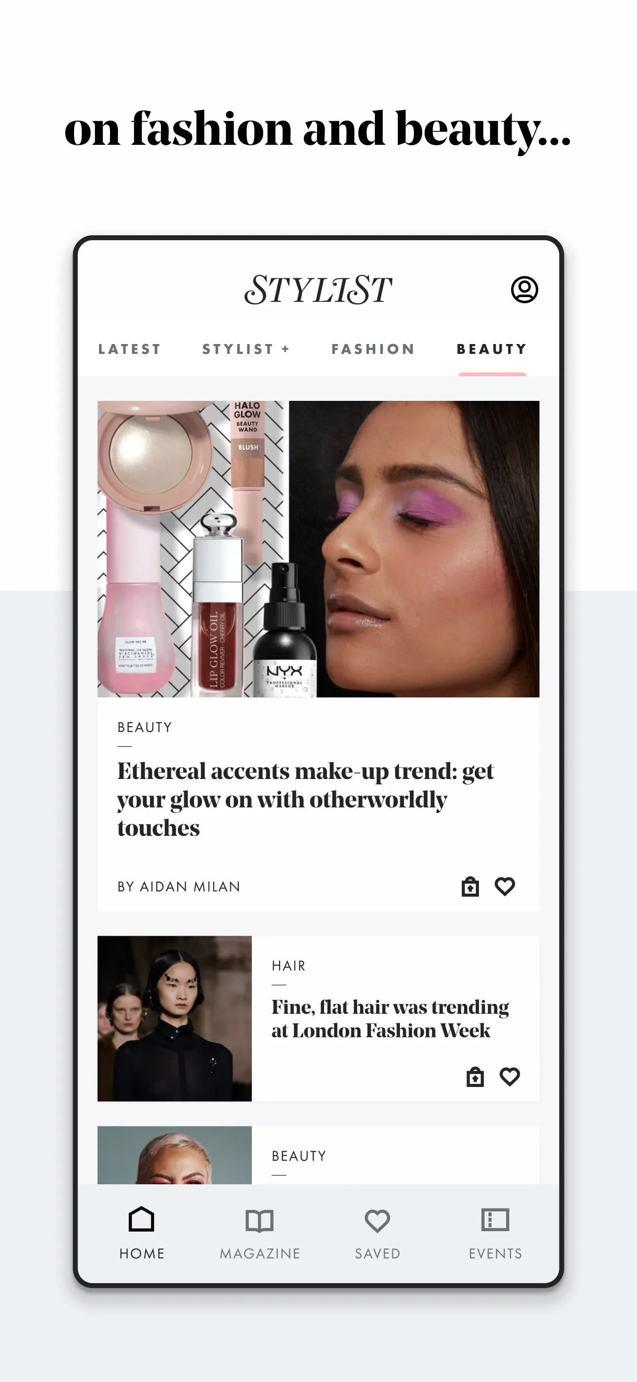 Stylist: Fashion, Beauty, News | Indus Appstore | Screenshot