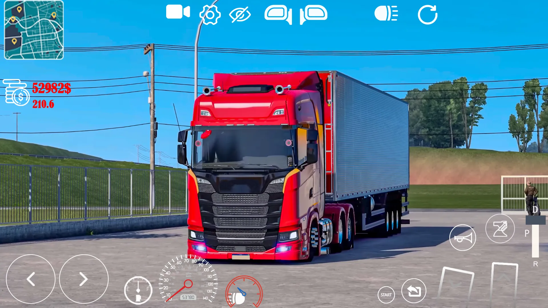 World Cargo Truck Simulator 3d | Indus Appstore | Screenshot