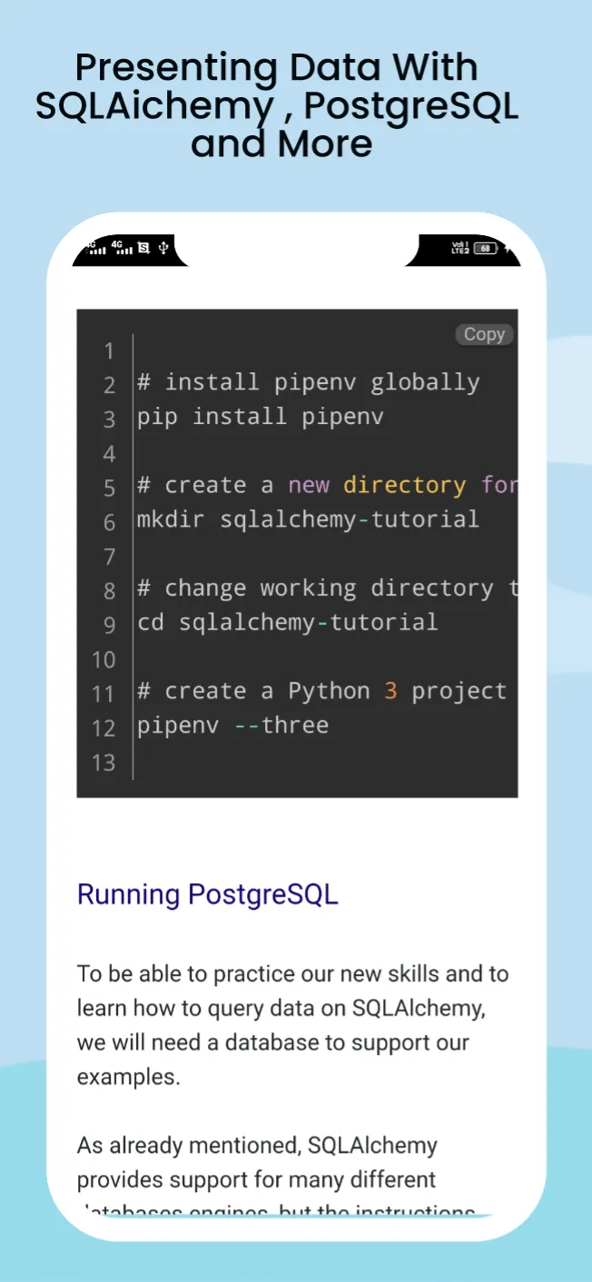 Learn SQLAlchemy- Python Query | Indus Appstore | Screenshot