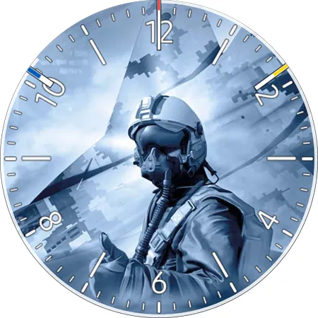 Ghost Of Kyiv Watch Face | Indus Appstore | Screenshot