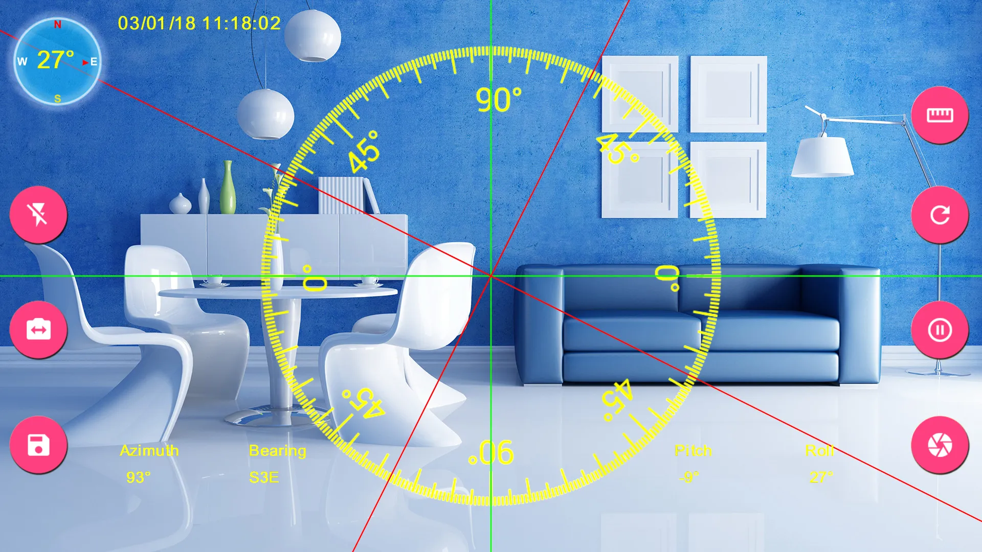 Angle Meter | Indus Appstore | Screenshot