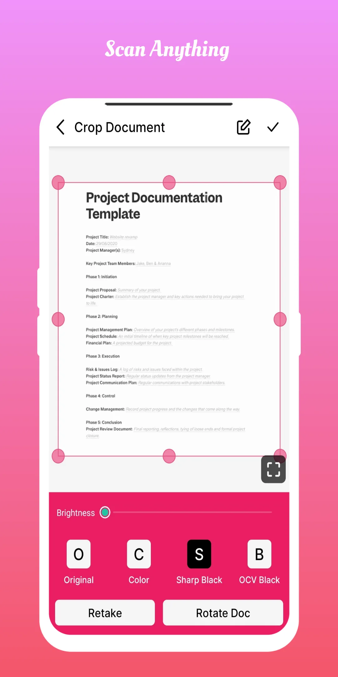 AnyScan - PDF Scanner, OCR | Indus Appstore | Screenshot