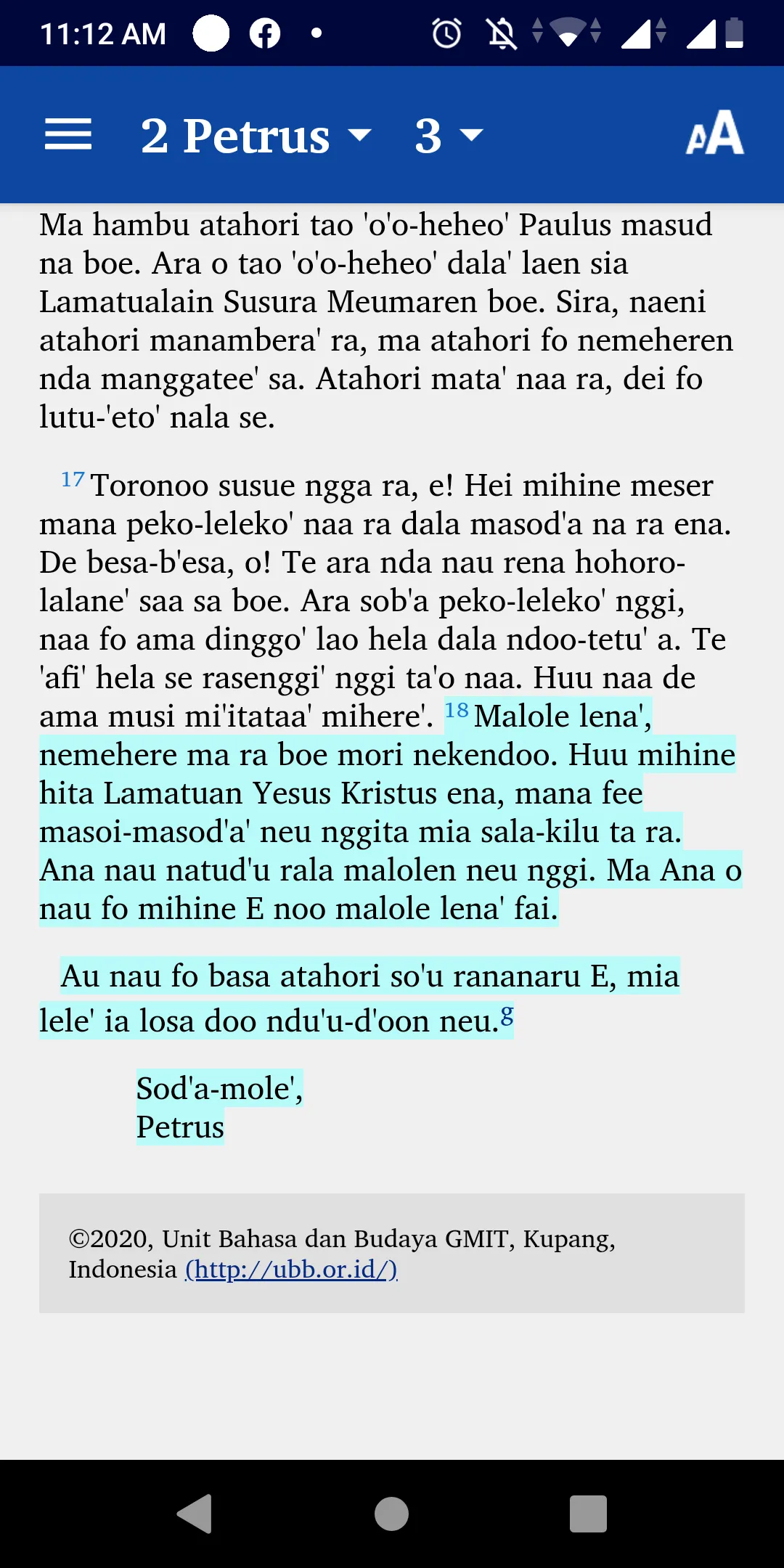 Dela-Oe Nale Bible App | Indus Appstore | Screenshot