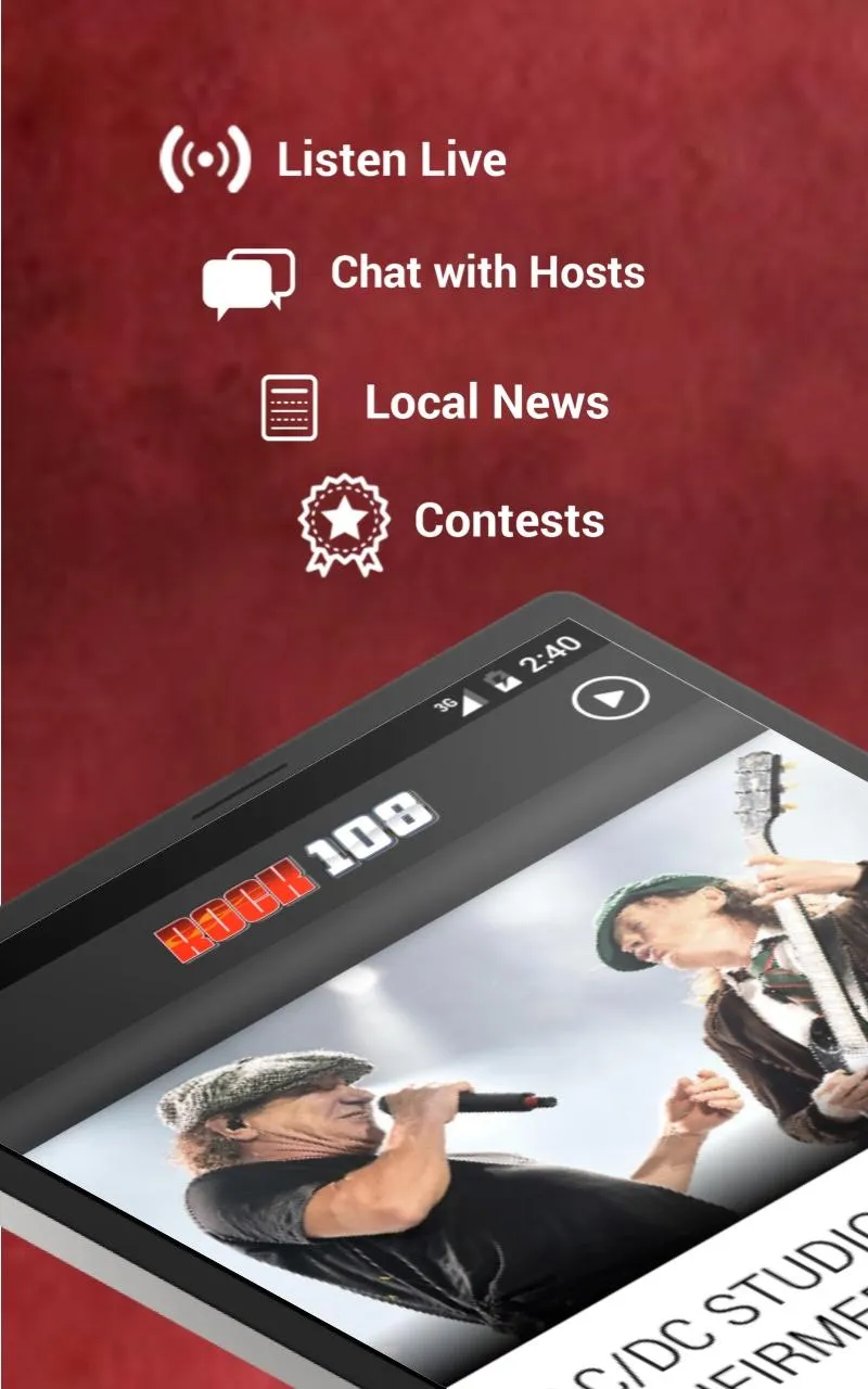 Rock 108 KEYJ | Indus Appstore | Screenshot