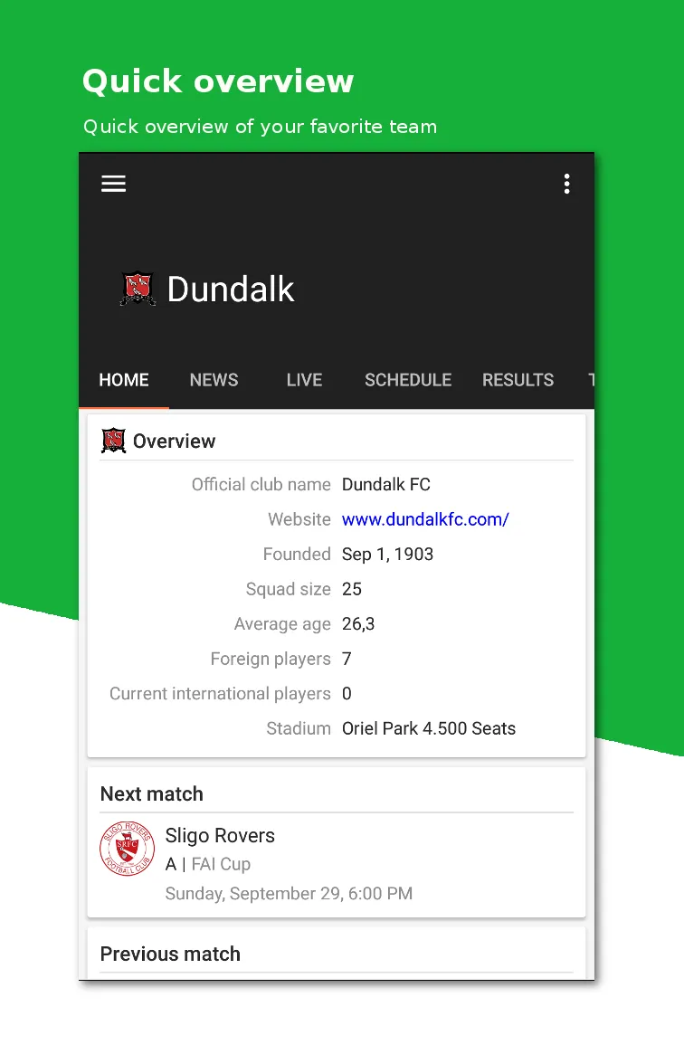 Football News Ireland | Indus Appstore | Screenshot