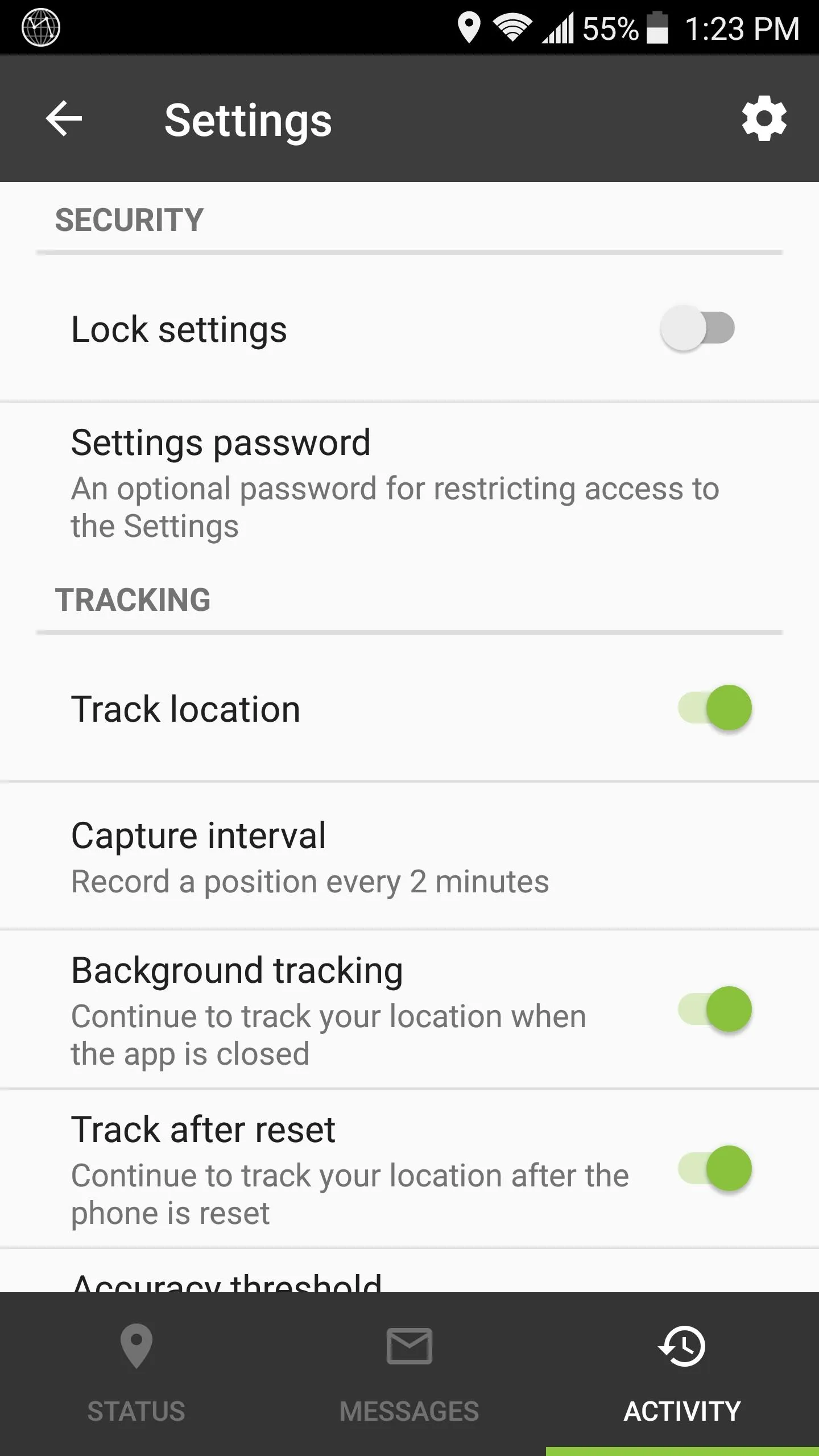 GSatTrack Mobile | Indus Appstore | Screenshot