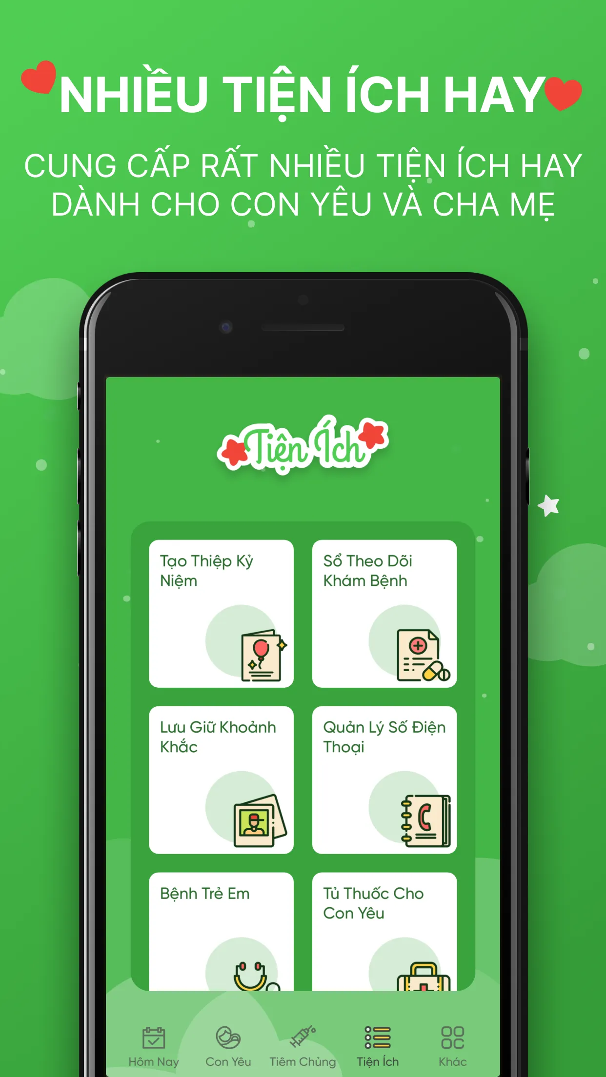 Con Yêu - App Cho Mẹ Và Bé | Indus Appstore | Screenshot