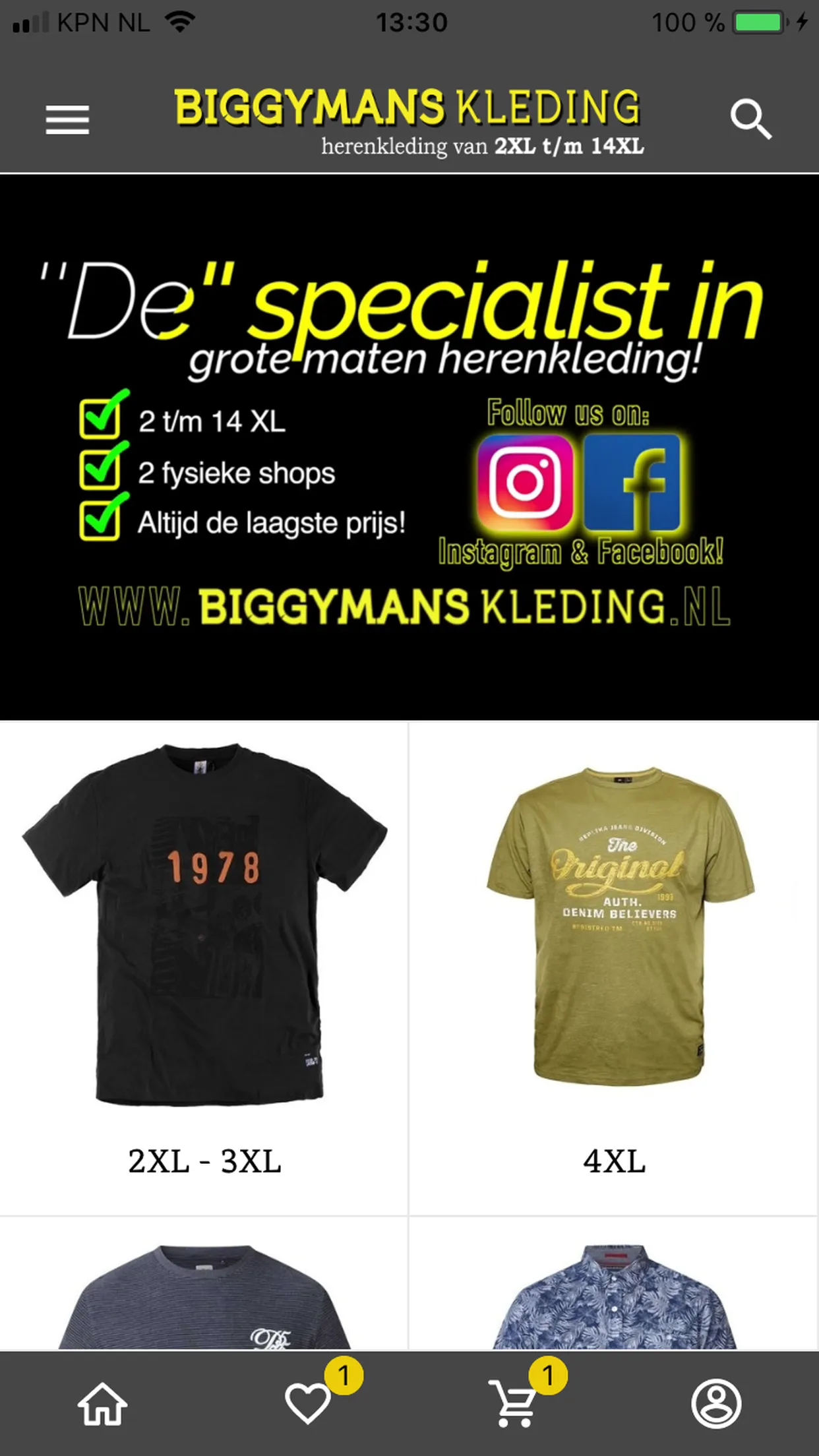 Biggymans Clothing | Indus Appstore | Screenshot