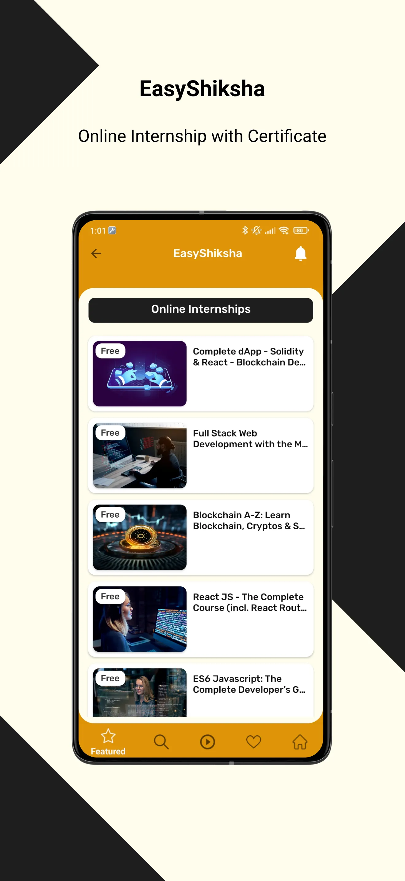 Certified Courses & Internship | Indus Appstore | Screenshot