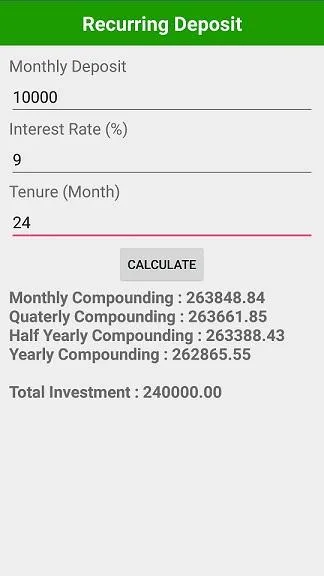 Financial Calculator | Indus Appstore | Screenshot