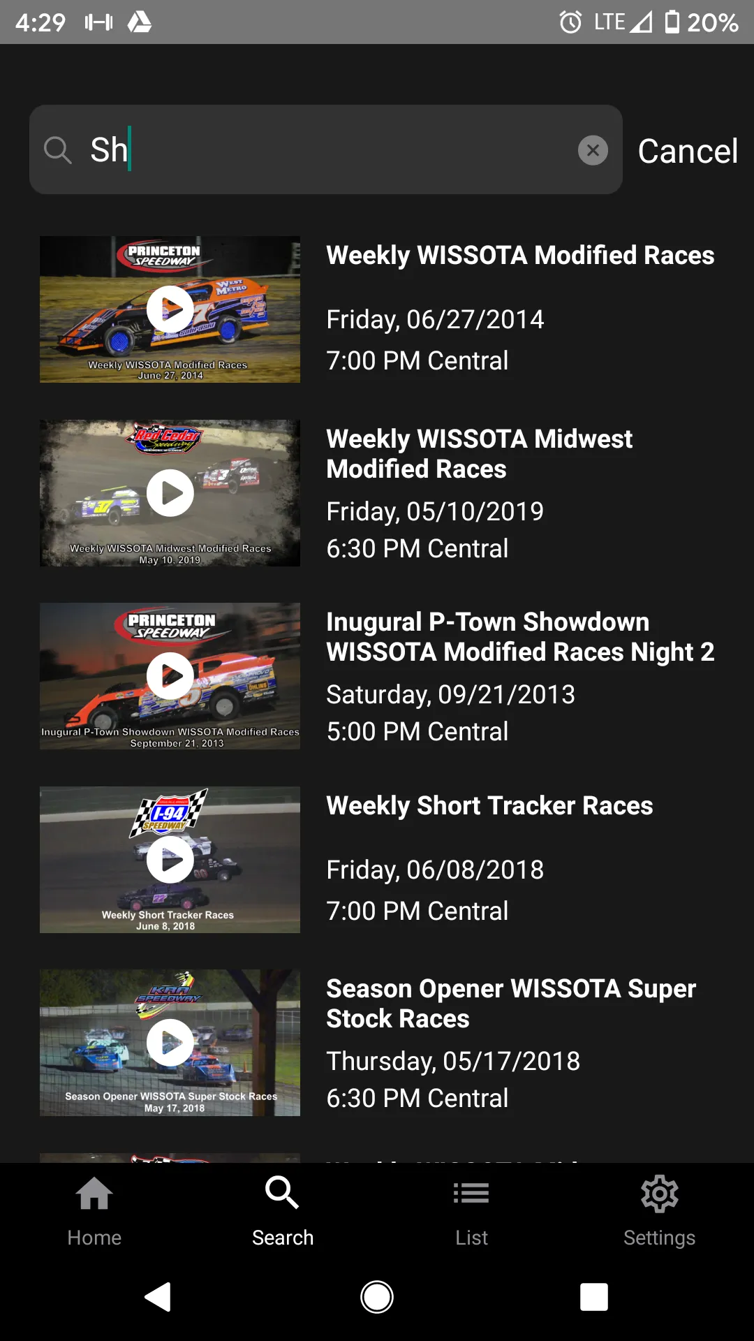 SPEED SPORT TV | Indus Appstore | Screenshot