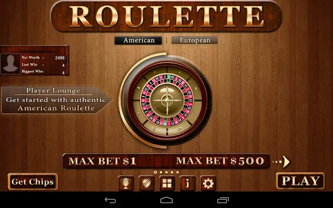 Roulette - Casino Style! | Indus Appstore | Screenshot