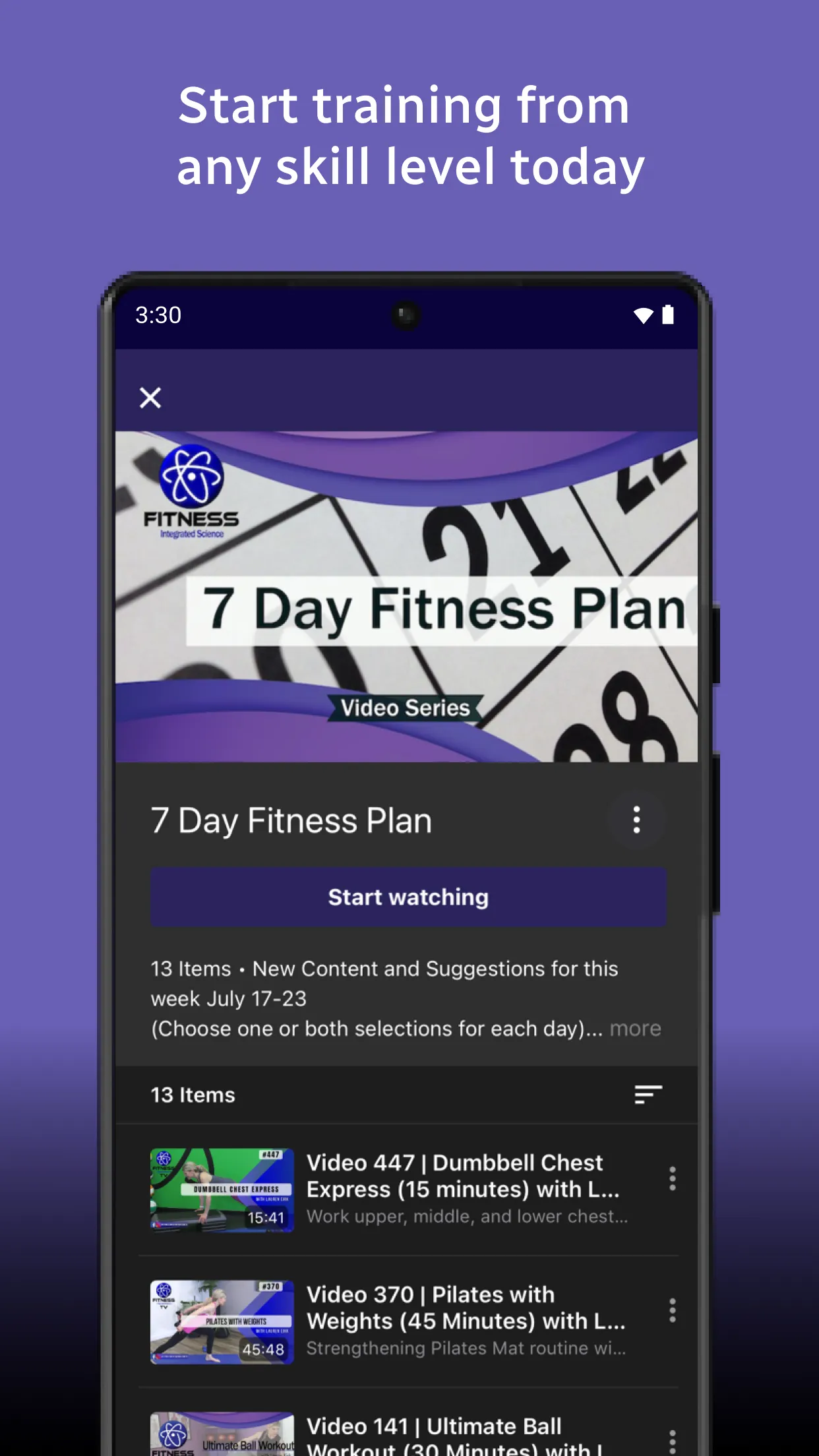 Fitness Integrated Science TV | Indus Appstore | Screenshot