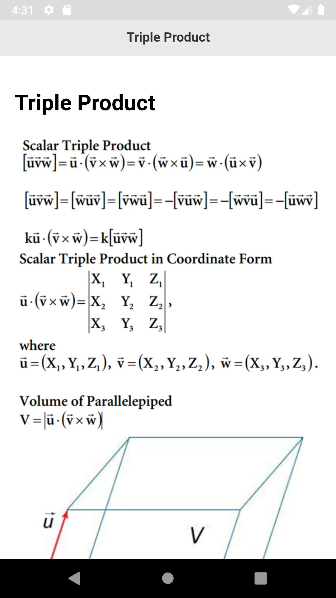 Math Formulas | Indus Appstore | Screenshot