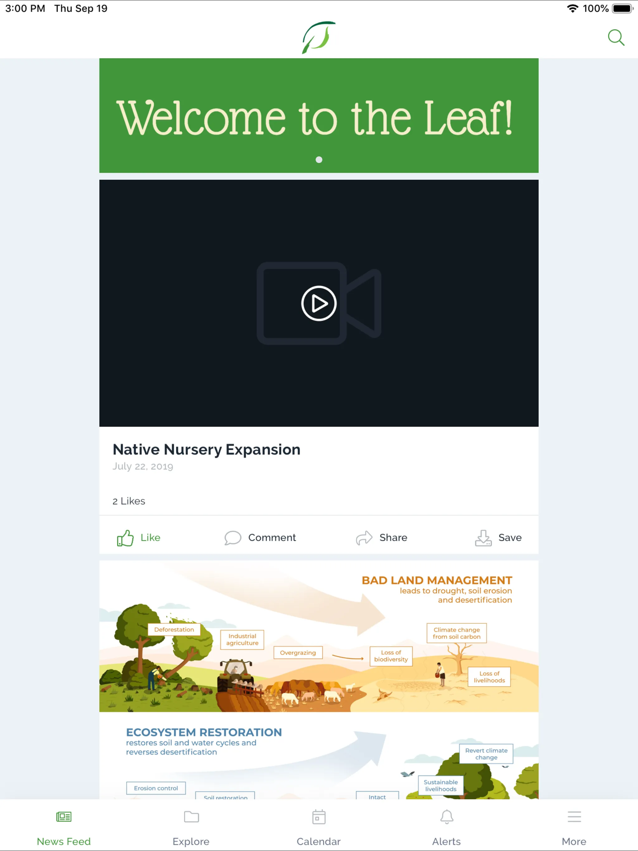 The EarthBalance Leaf | Indus Appstore | Screenshot