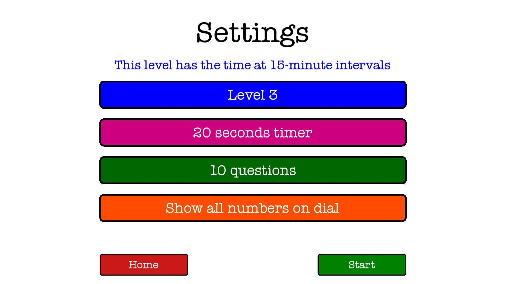 QS Clocks - Learn to tell time | Indus Appstore | Screenshot