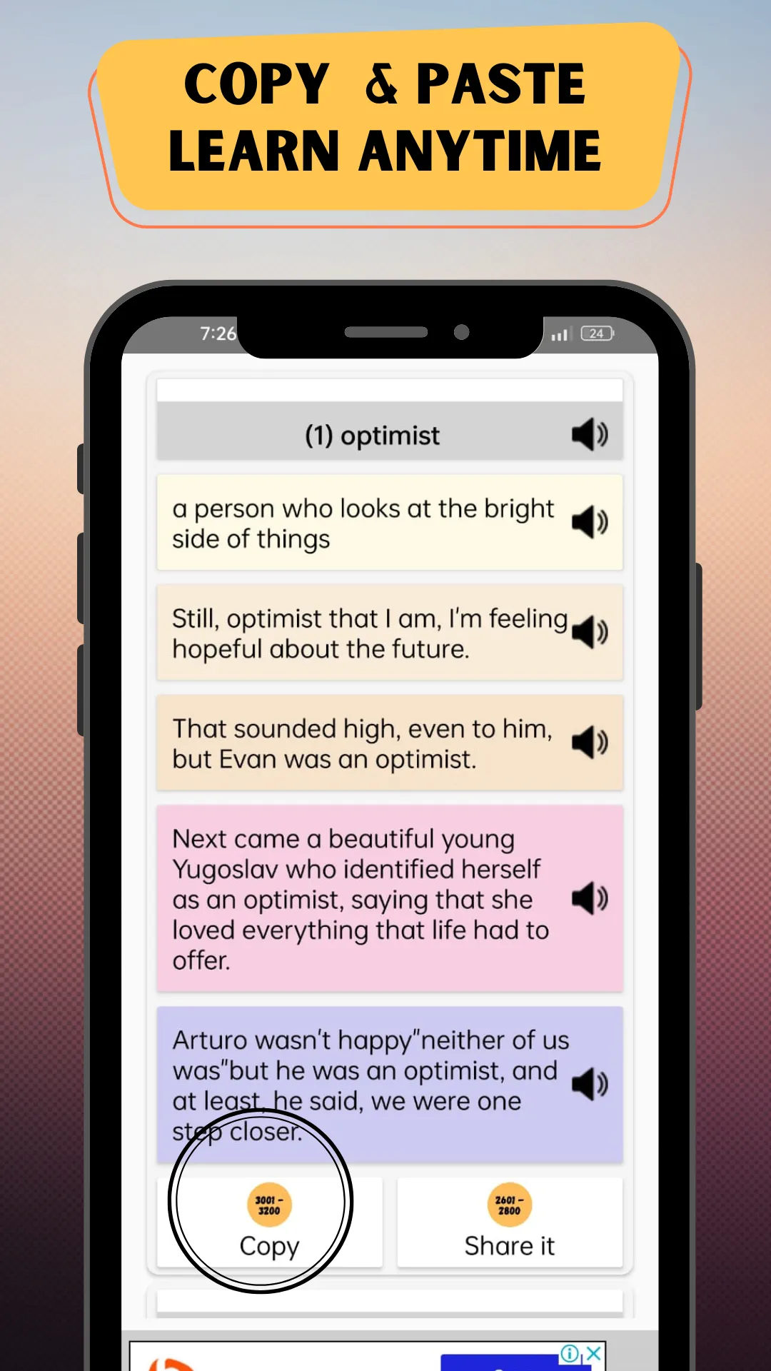 3000+ One Word Substitution | Indus Appstore | Screenshot