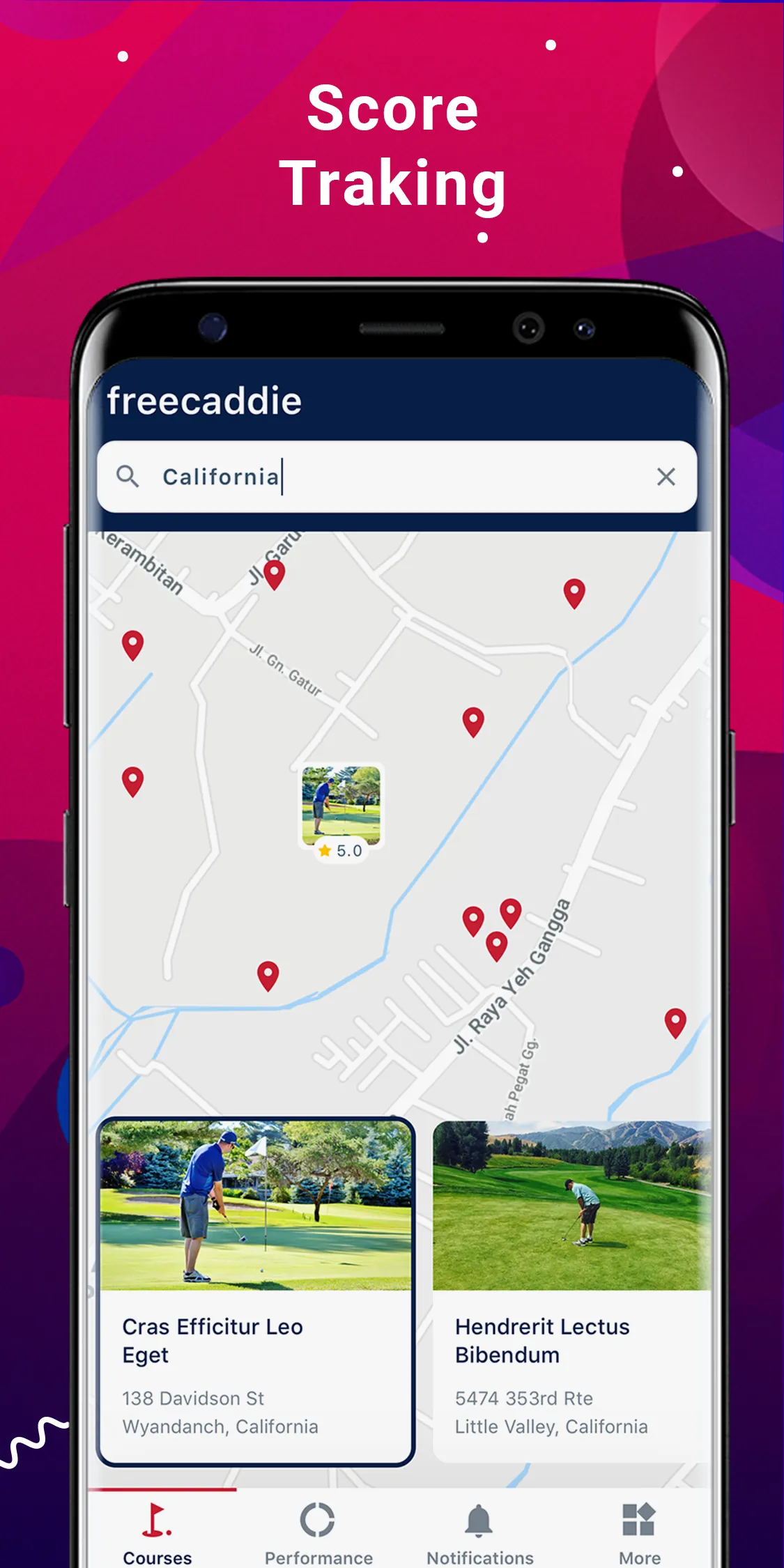 Golf GPS APP - FreeCaddie | Indus Appstore | Screenshot