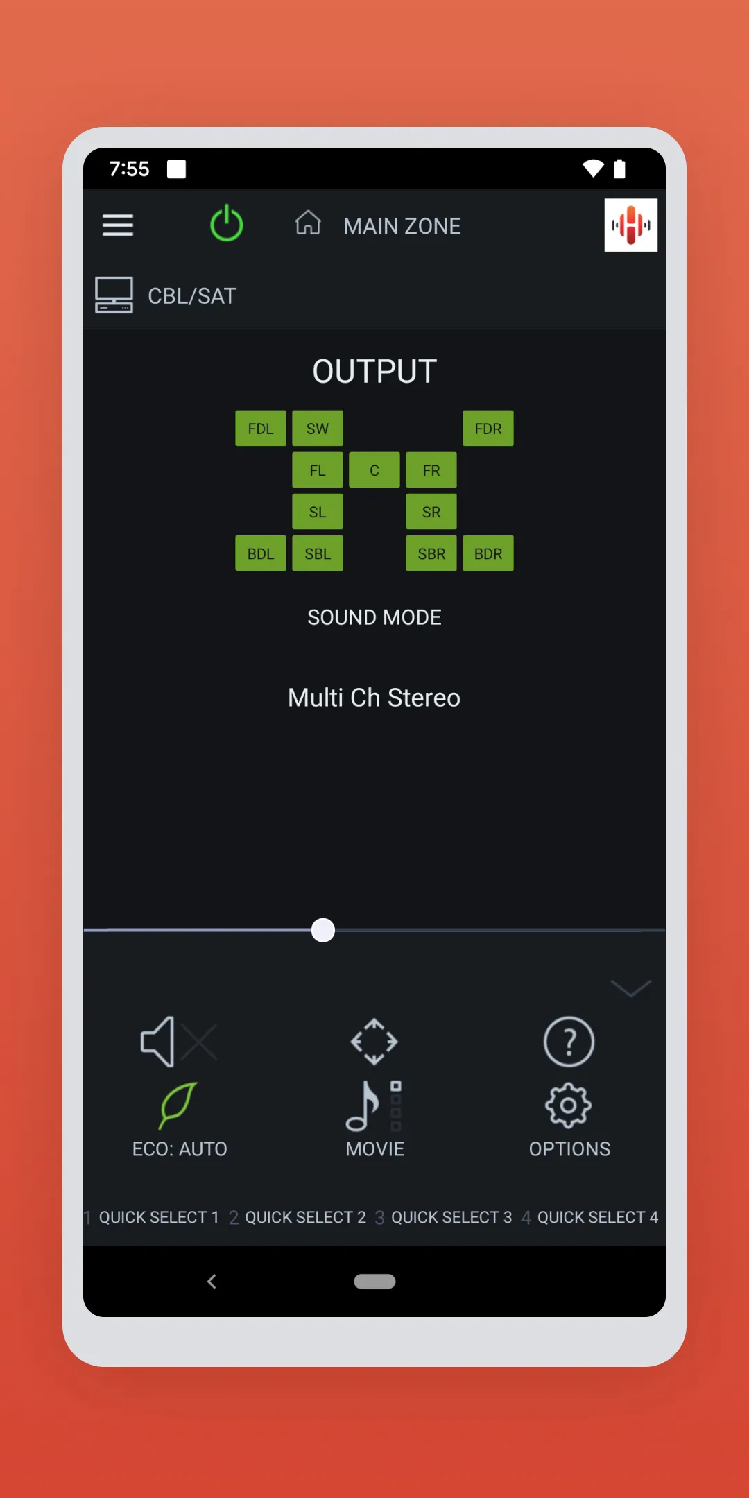 Denon AVR Remote | Indus Appstore | Screenshot