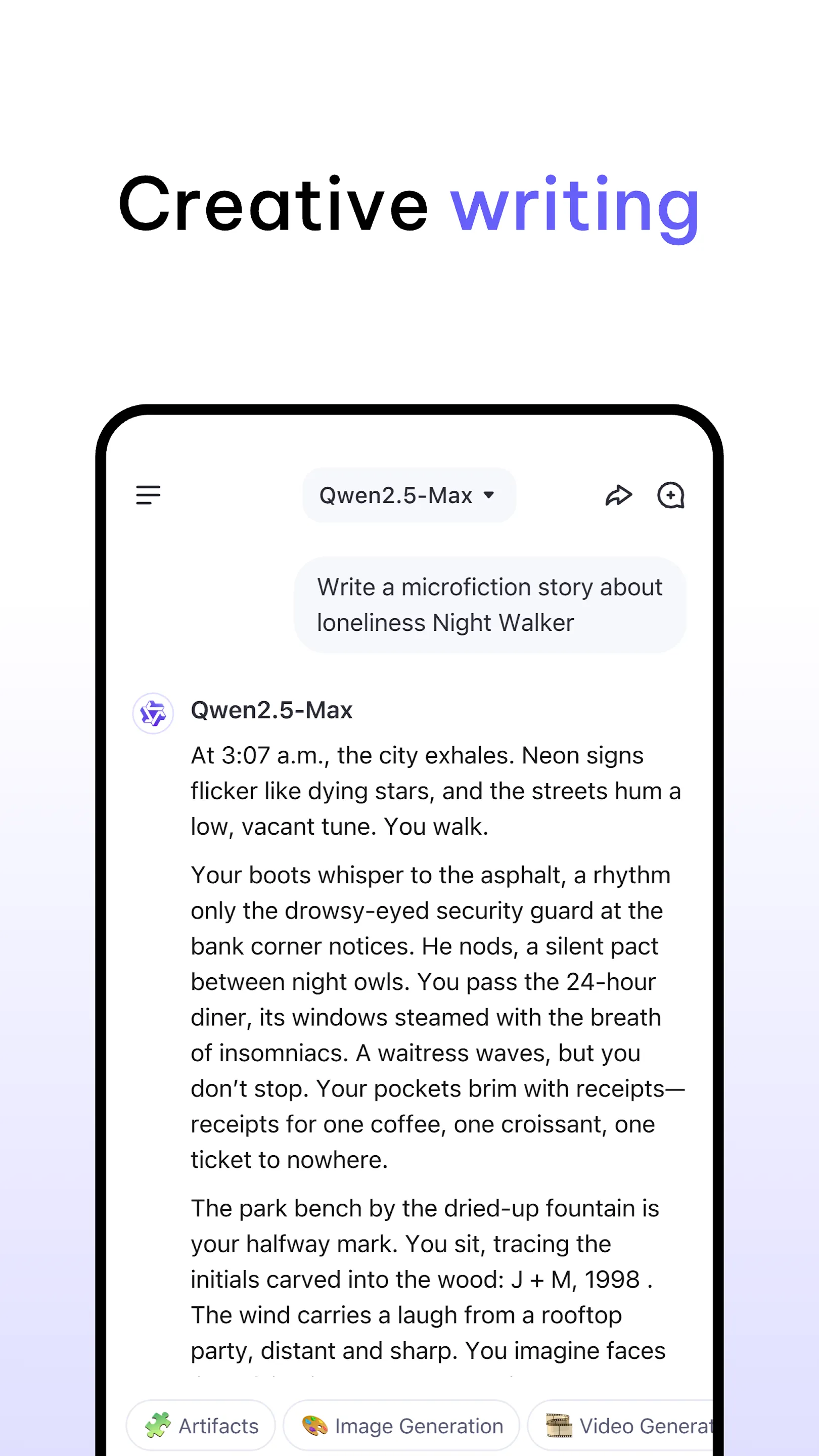 Qwen Chat | Indus Appstore | Screenshot