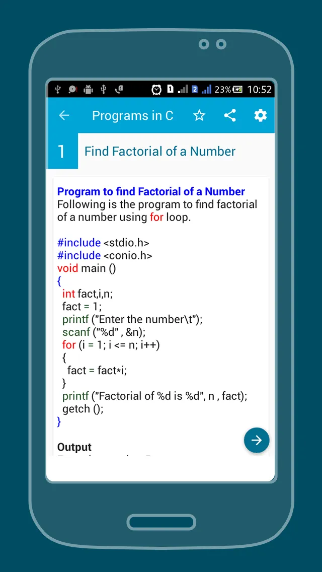 Learning C - Programs in C | Indus Appstore | Screenshot